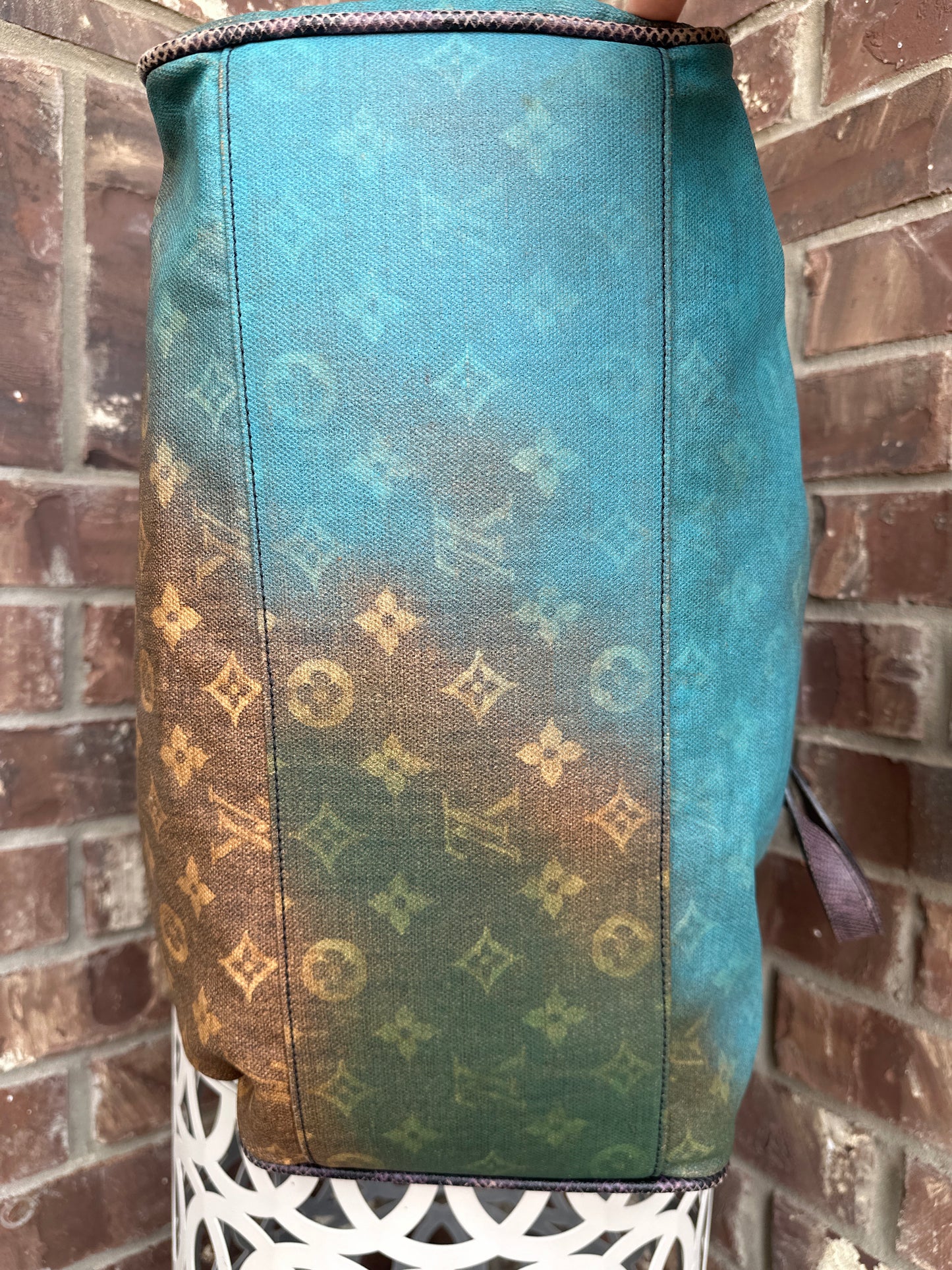 Louis Vuitton x Richard Prince Limited Edition Monogram Heartbreak Jokes Tote 67776