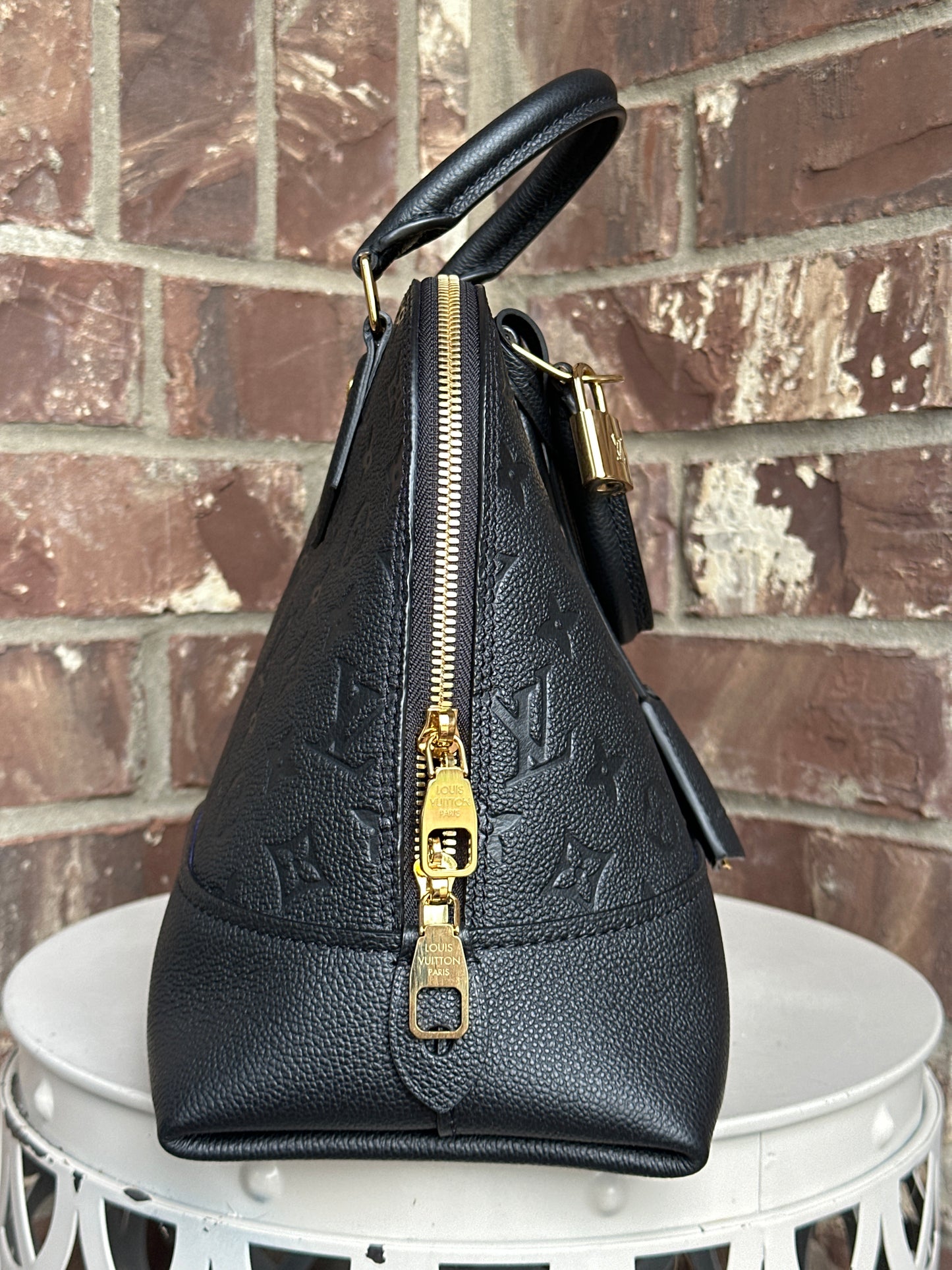Louis Vuitton Neo Alma Handbag Monogram Empreinte Leather PM 47789