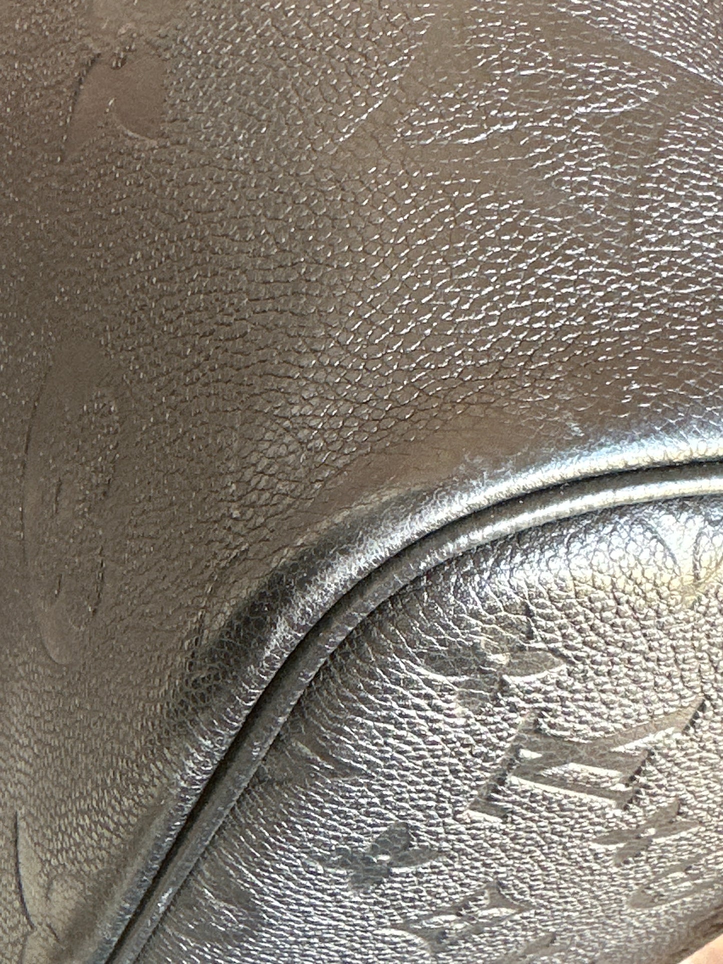 Louis Vuitton Neverfull NM Tote Monogram Empreinte Giant MM 99876