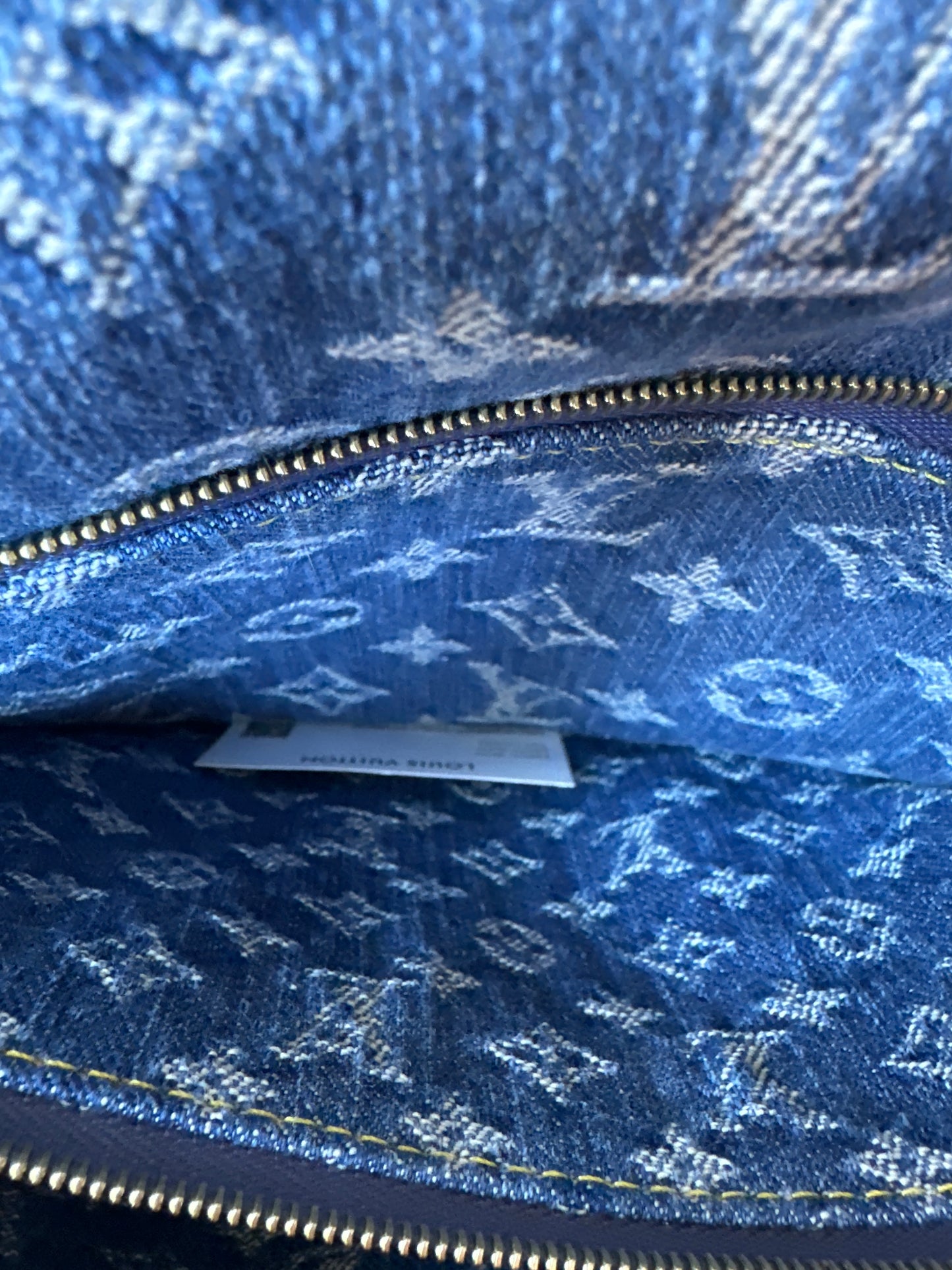 Louis Vuitton Diane NM Denim 57878