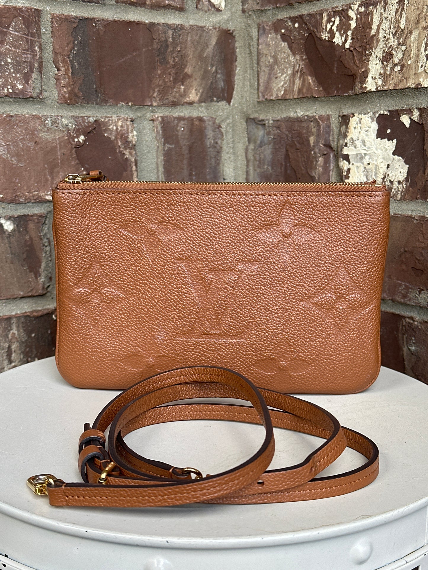 Louis Vuitton Double Zip Pochette Empreinte Giant 79098