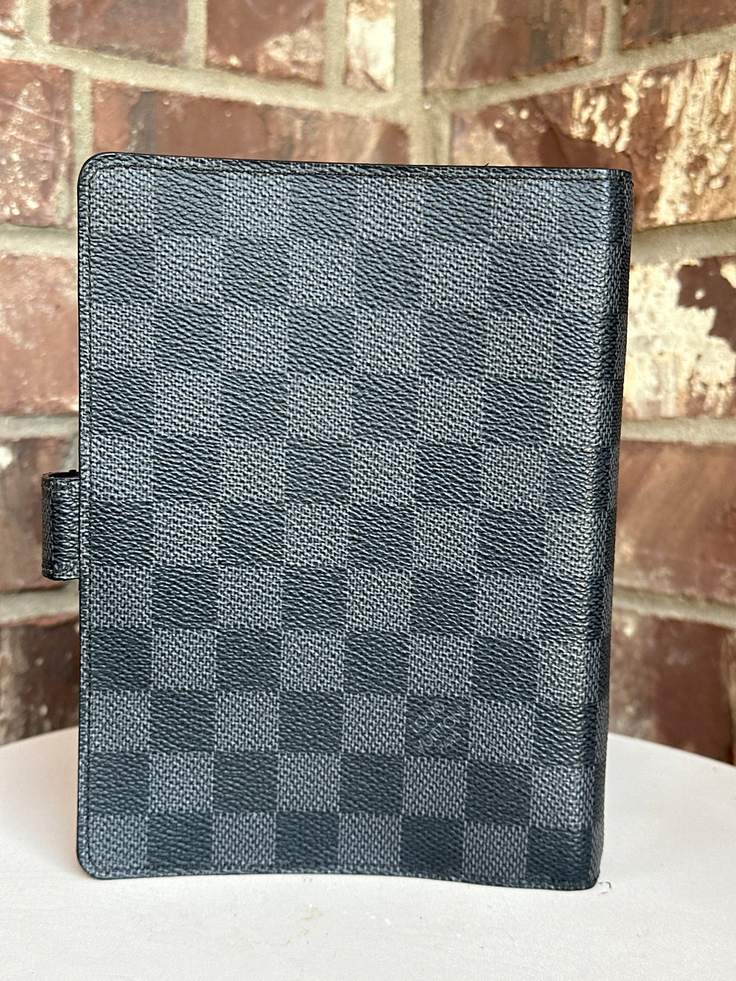 Louis Vuitton Agenda MM Damier Graphite Canvas 93458