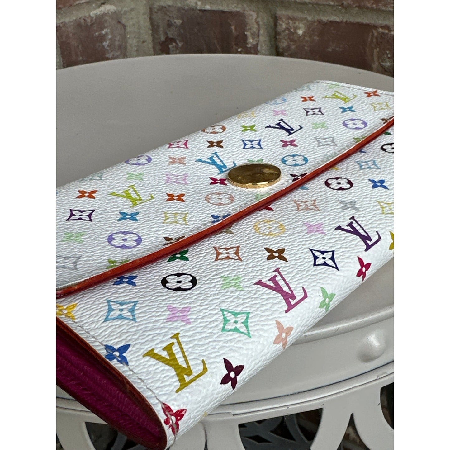 Louis Vuitton Multicolor Sarah Wallet 87234