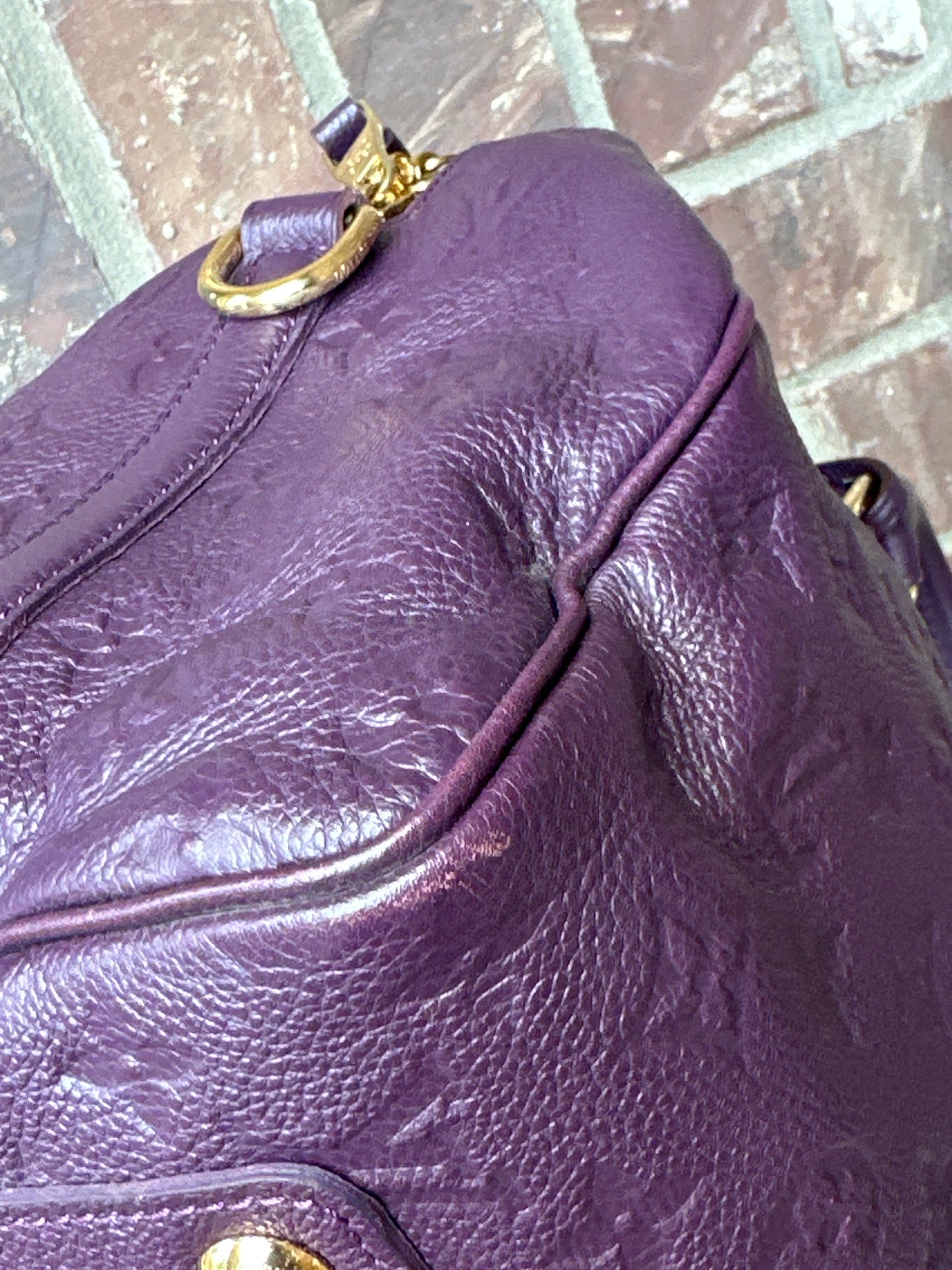 Louis Vuitton Speedy 30 Bandouliere Empreinte Leather 67991