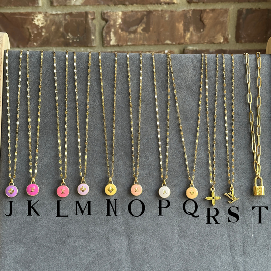 Upcycled Designer Charm Necklace . . . a second story, reimagined