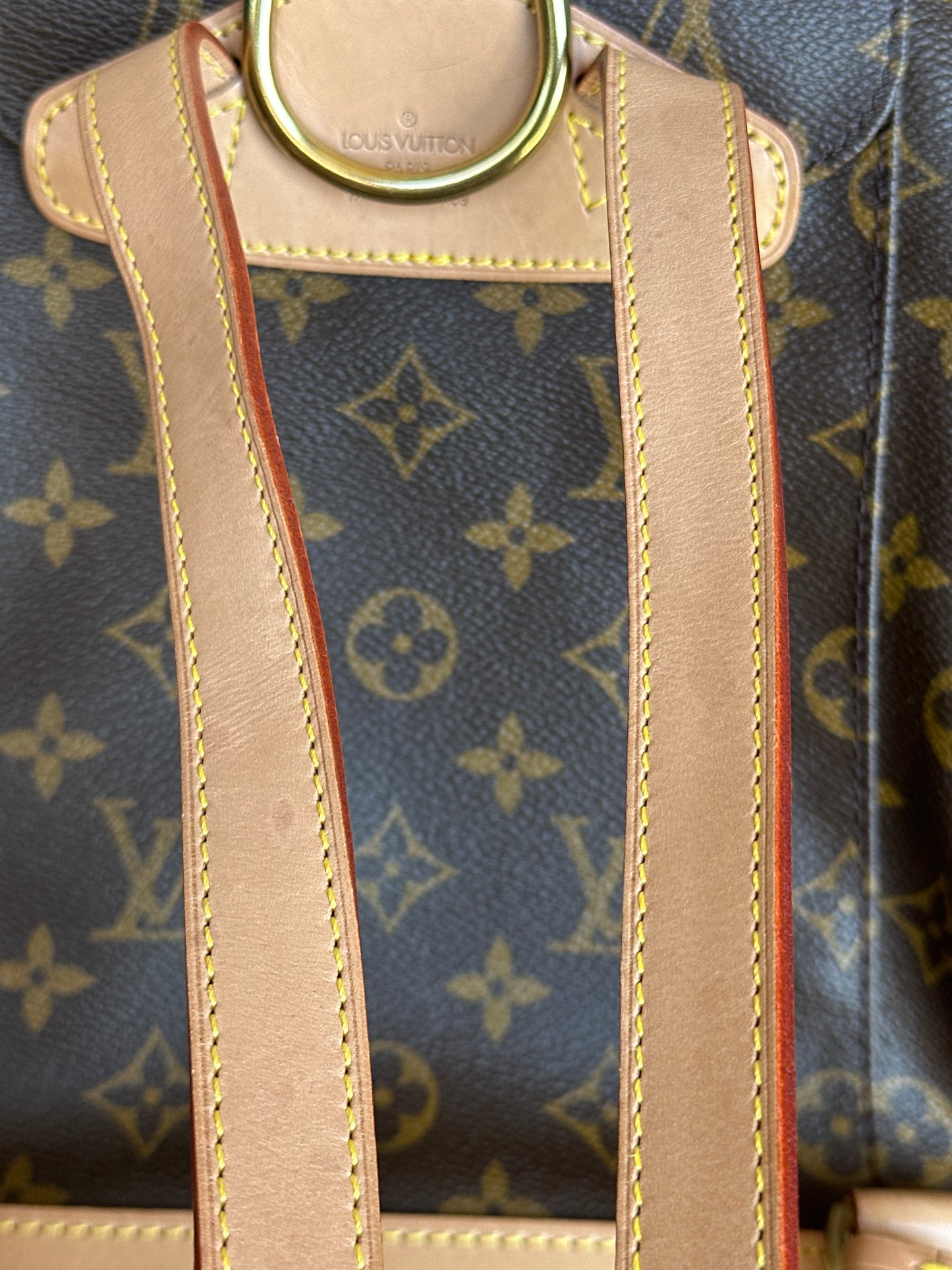 Louis Vuitton Vintage Montsouris Backpack Monogram Canvas MM 82323