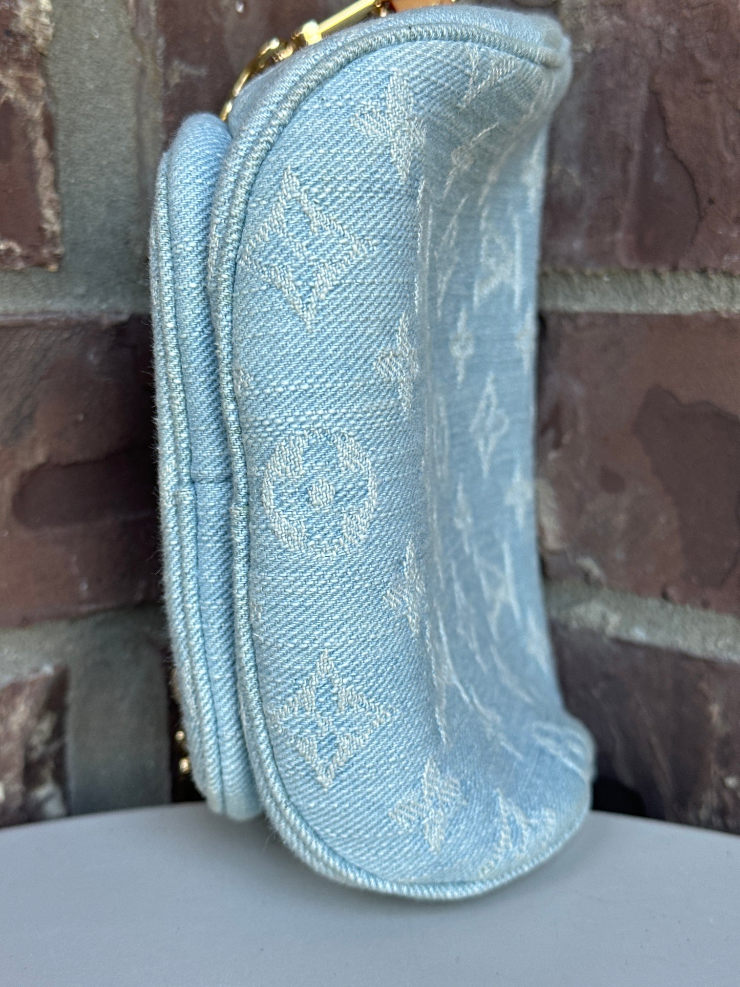 Louis Vuitton Bum Bag Monogram Denim Mini 45764