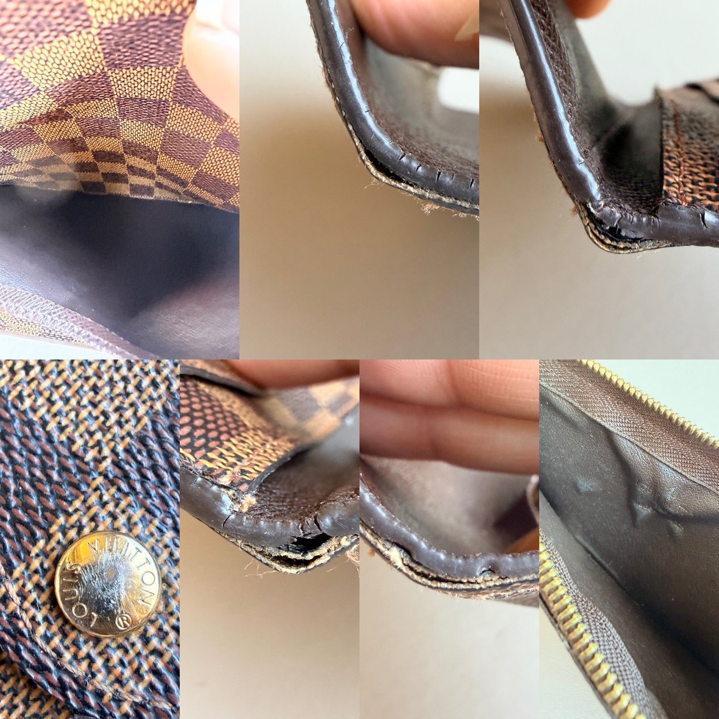 Louis Vuitton Josephine Wallet Damier Ebene - 53463