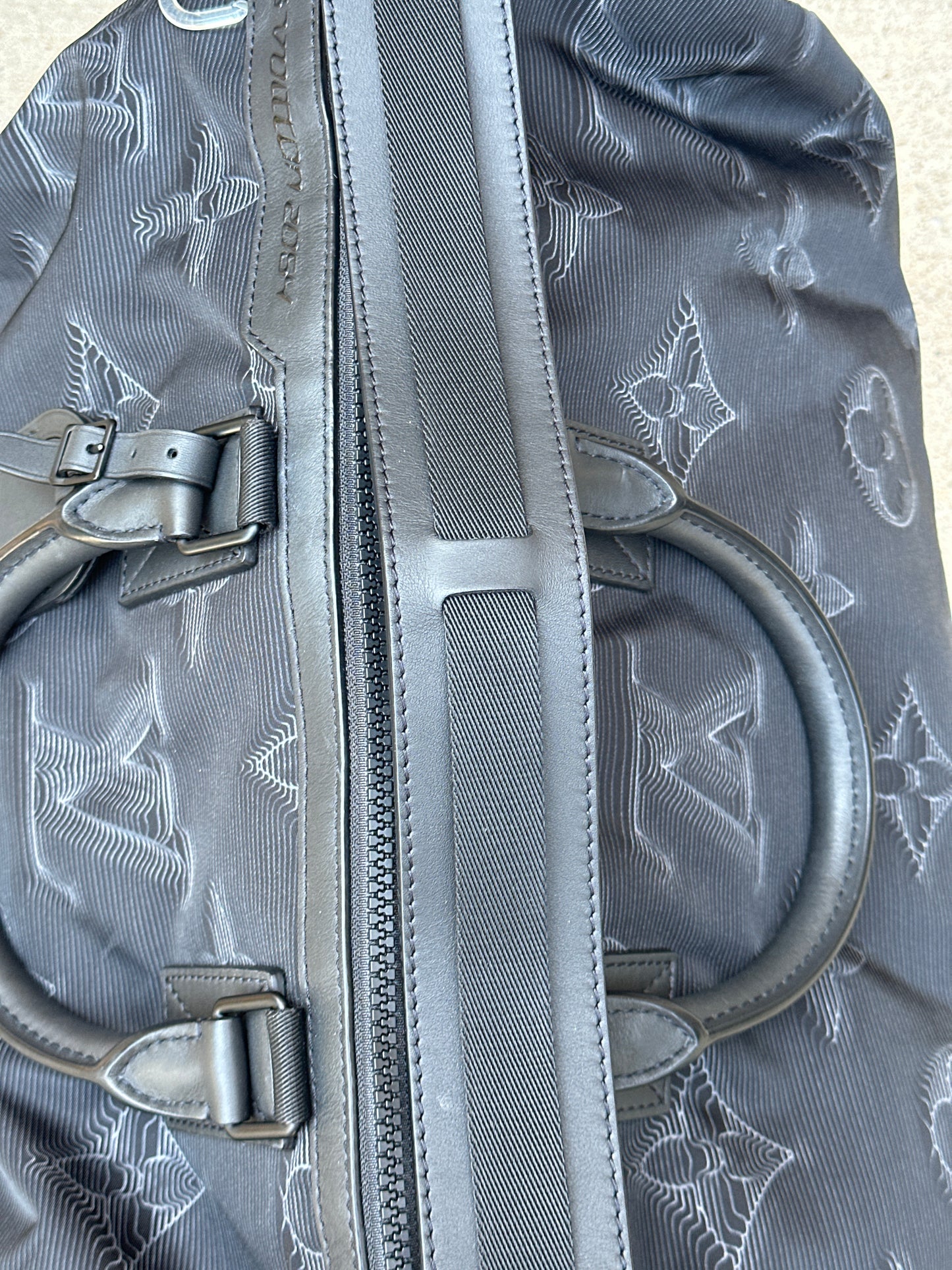 Louis Vuitton Reversible Keepall Bandouliere Bag LE 2054 Monogram Textile 50 711325195