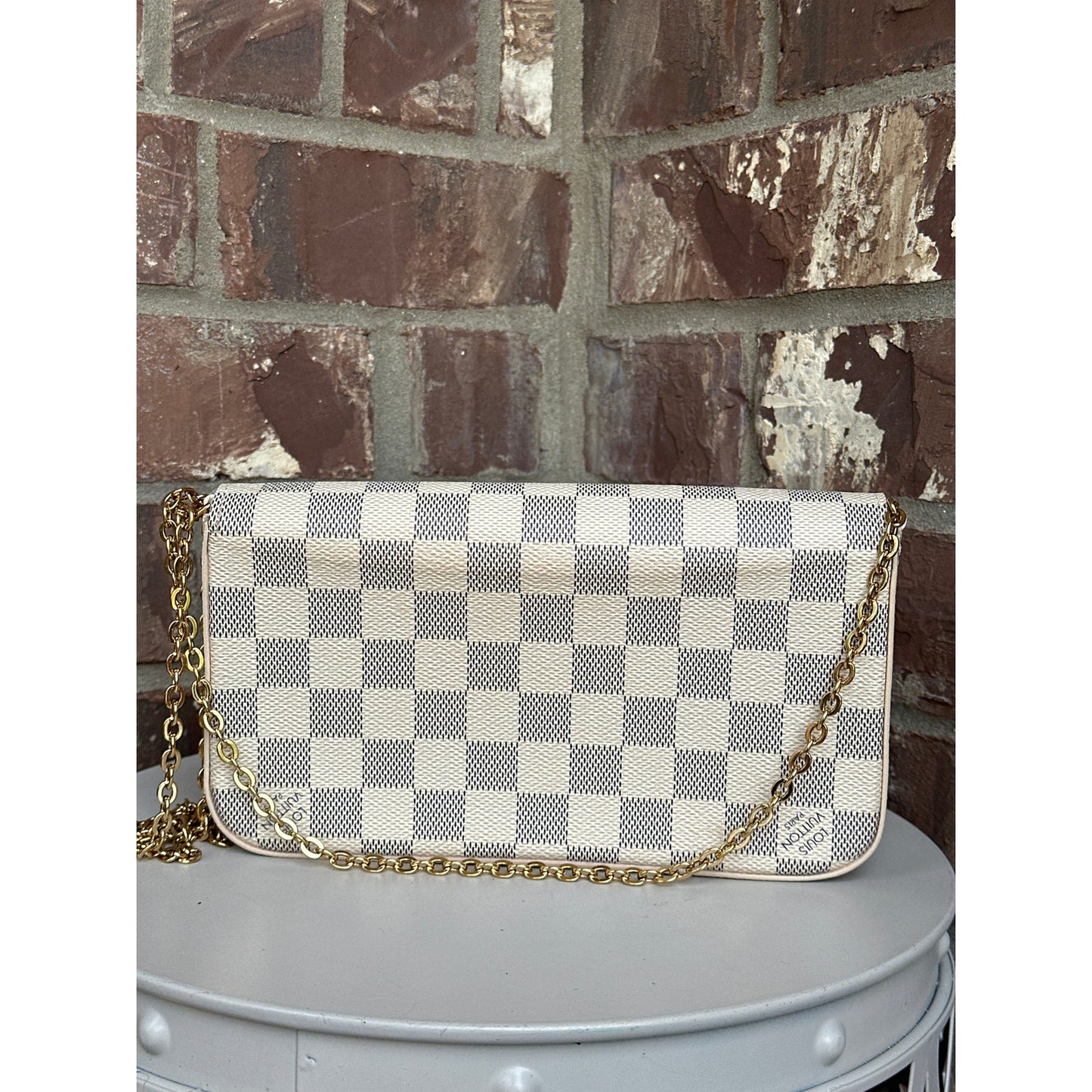 Louis Vuitton Felicie Damier Azur 56678