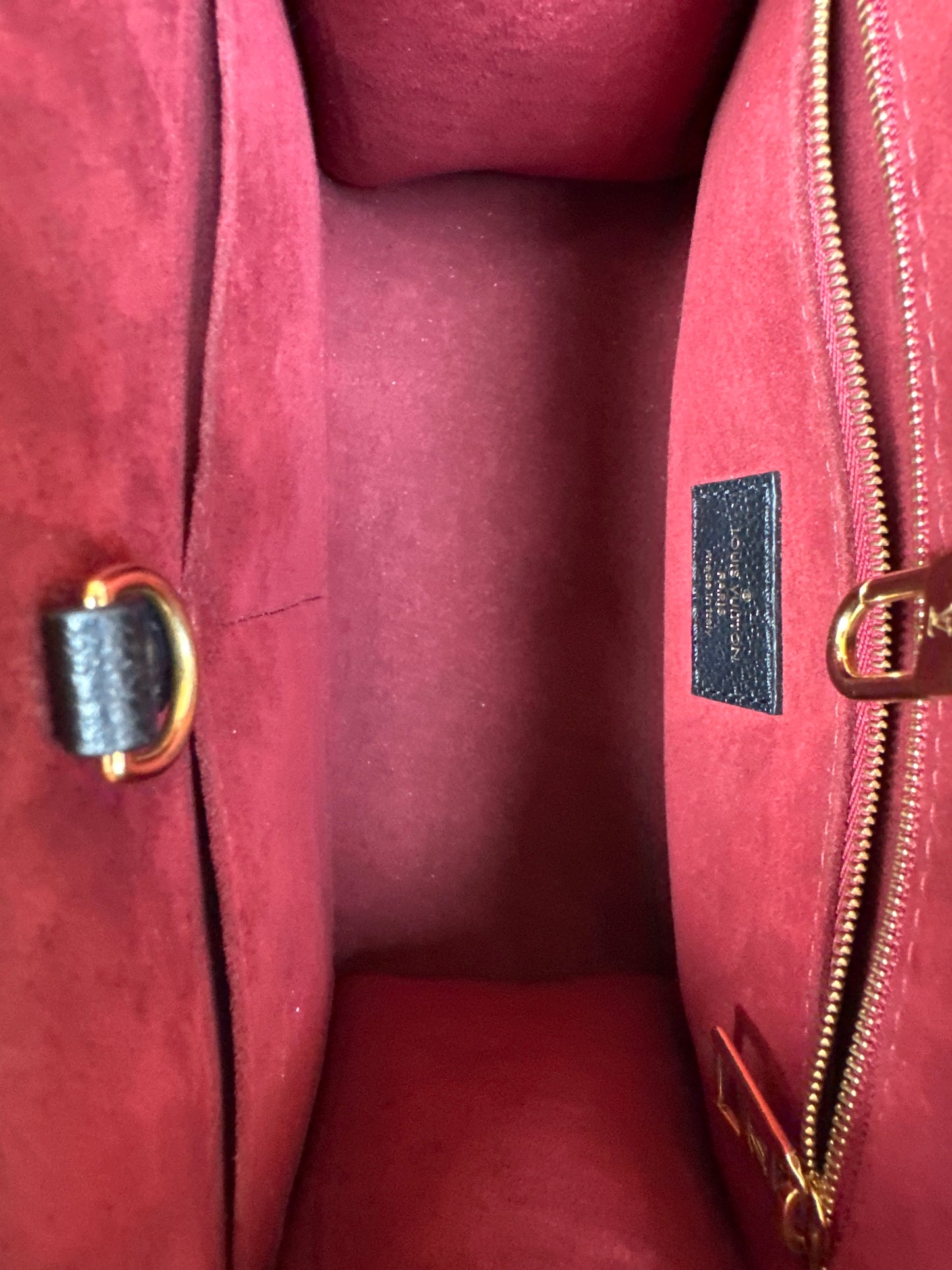 Louis Vuitton OnTheGo Tote Bicolor Monogram Empreinte Giant PM 90376