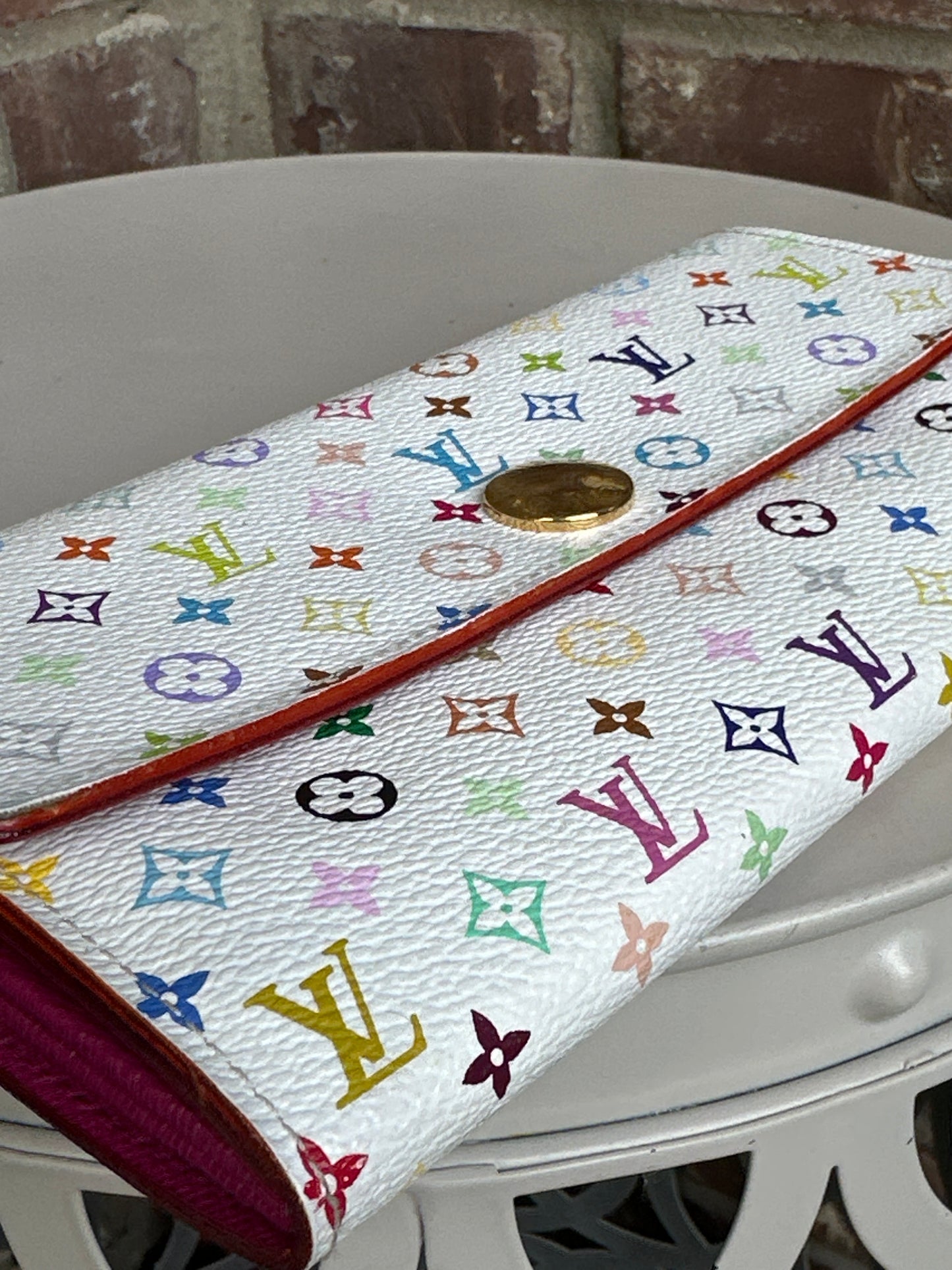 Louis Vuitton Multicolor Sarah Wallet 87234