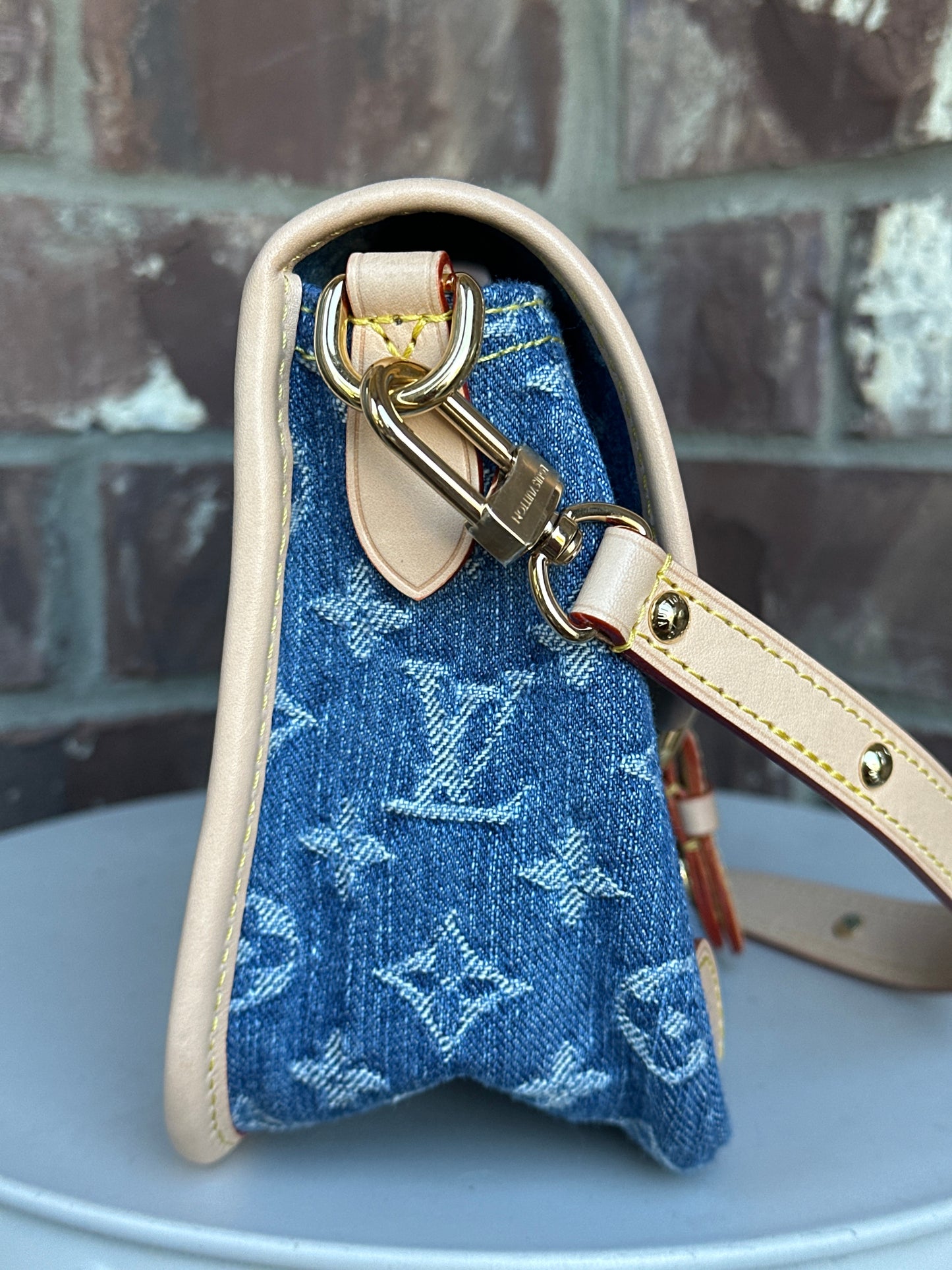 Louis Vuitton Diane NM Denim 57878