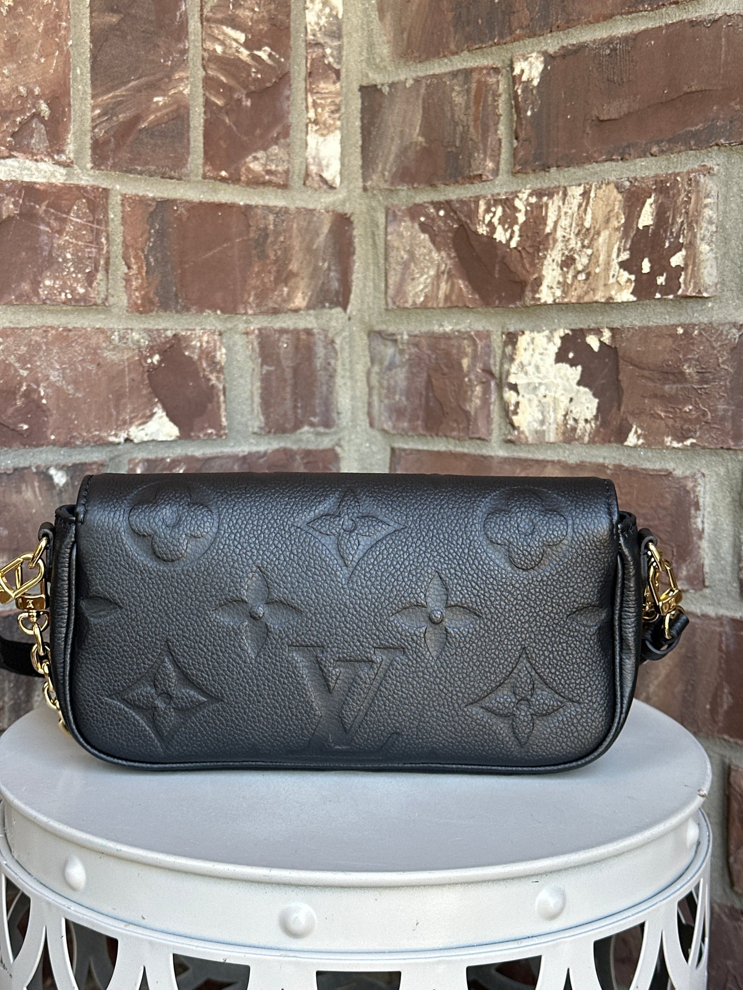 Louis Vuitton Ivy Wallet on Chain Monogram Empreinte Giant 55576