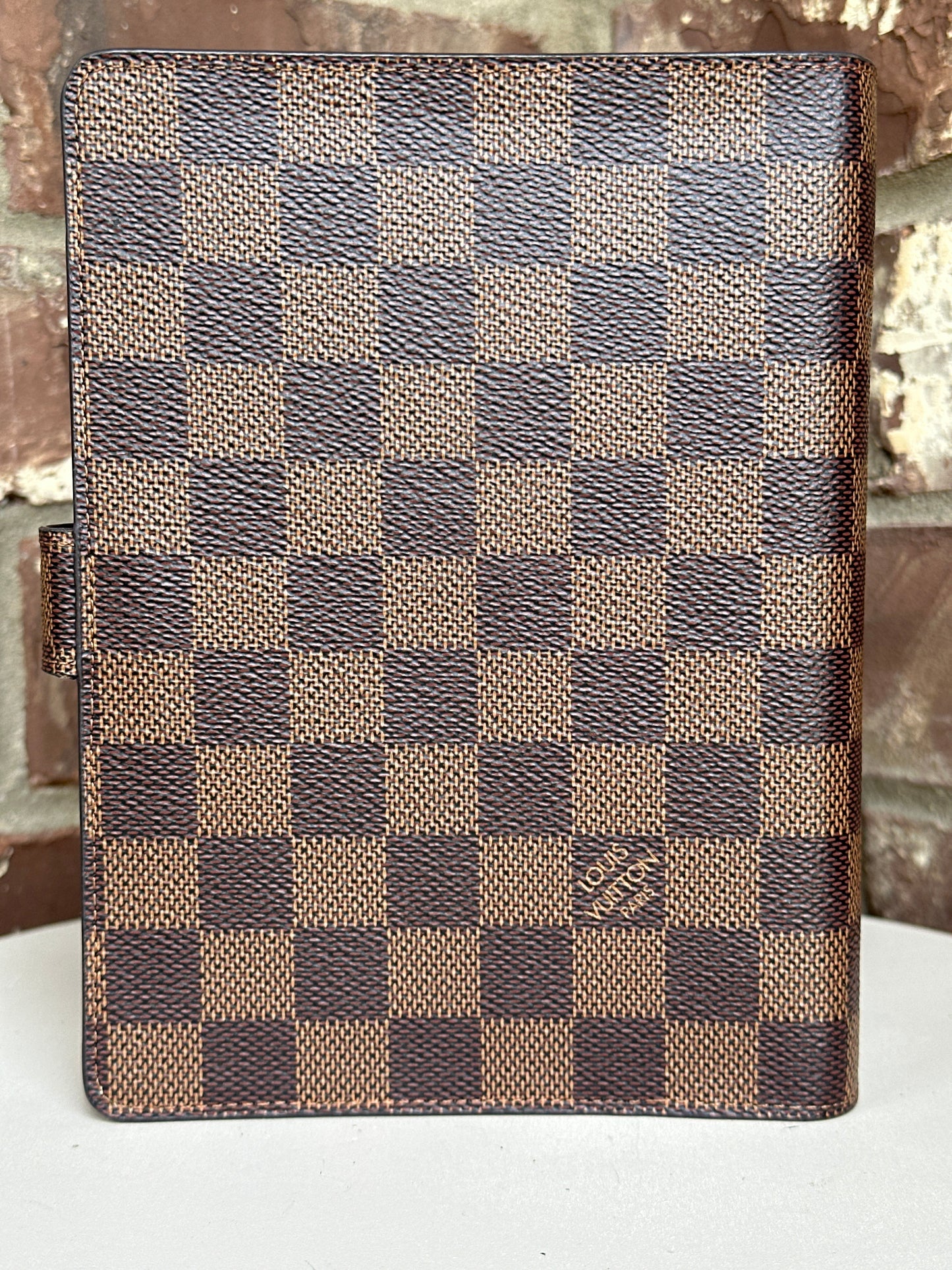 Louis Vuitton Monogram Agenda MM Ebene 52345