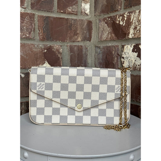 Louis Vuitton Felicie Damier Azur 56678