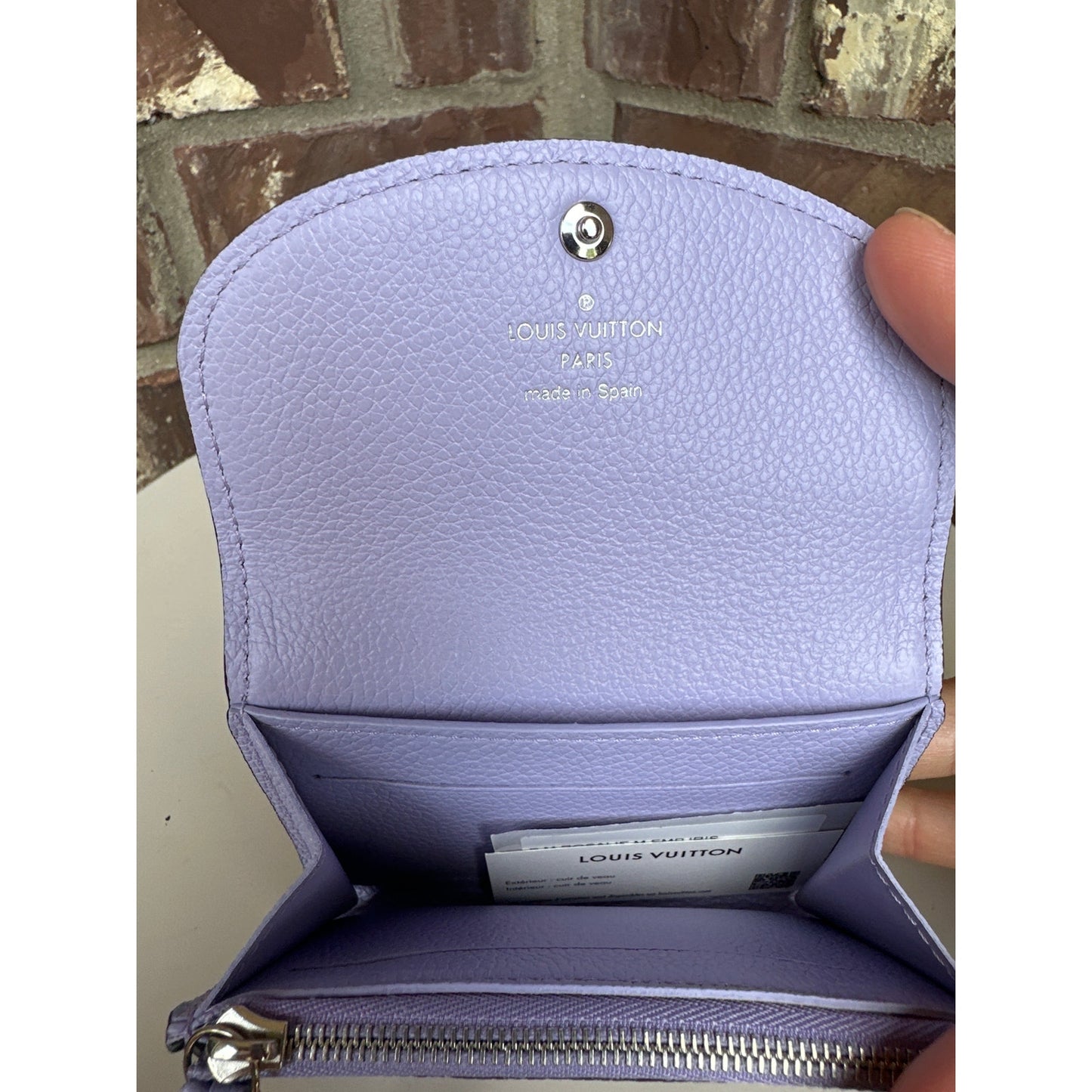 Louis Vuitton Rosalie Empreinte Compact Wallet 34412