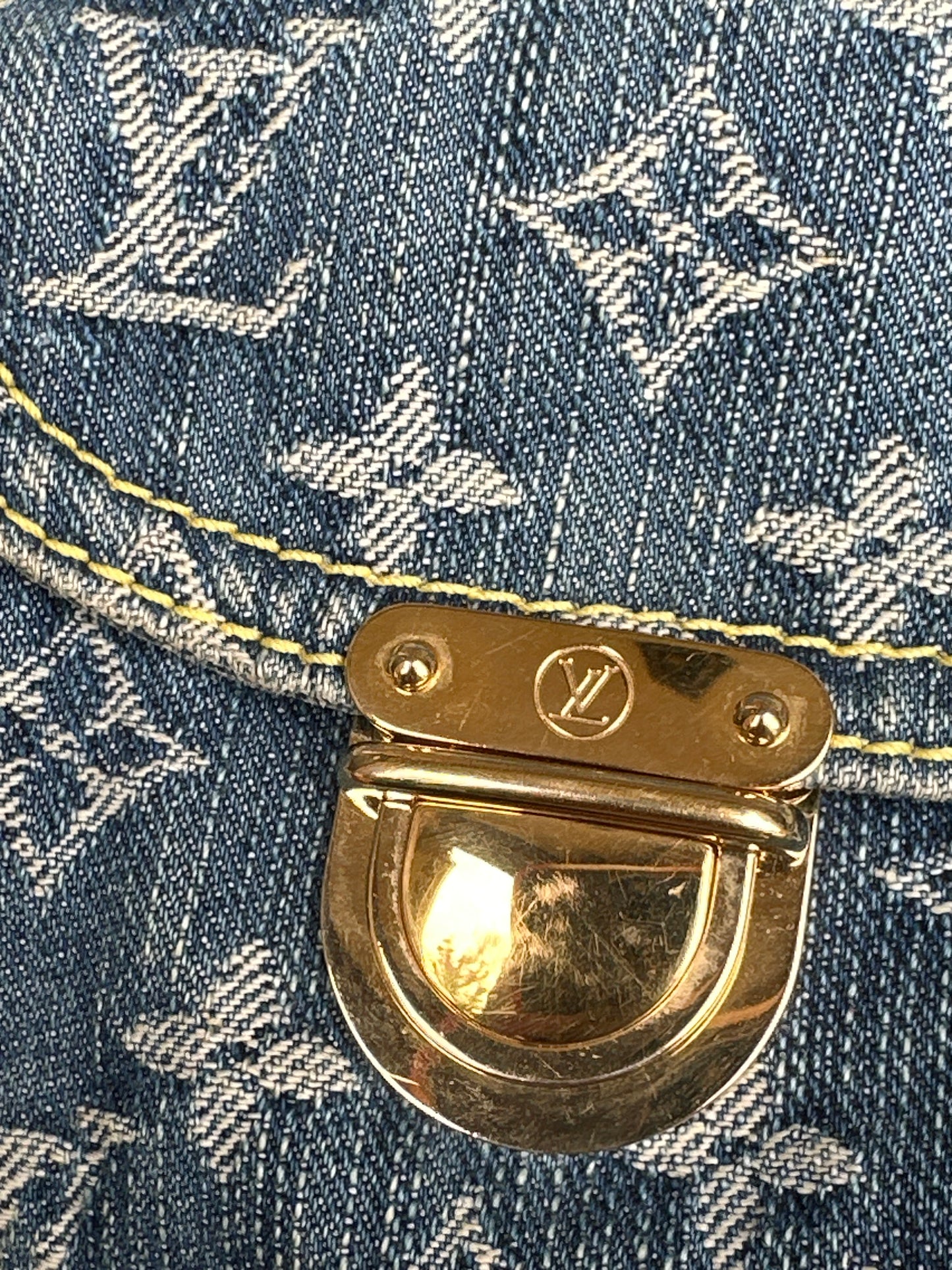 Louis Vuitton Camera Bag Monogram Denim 31179