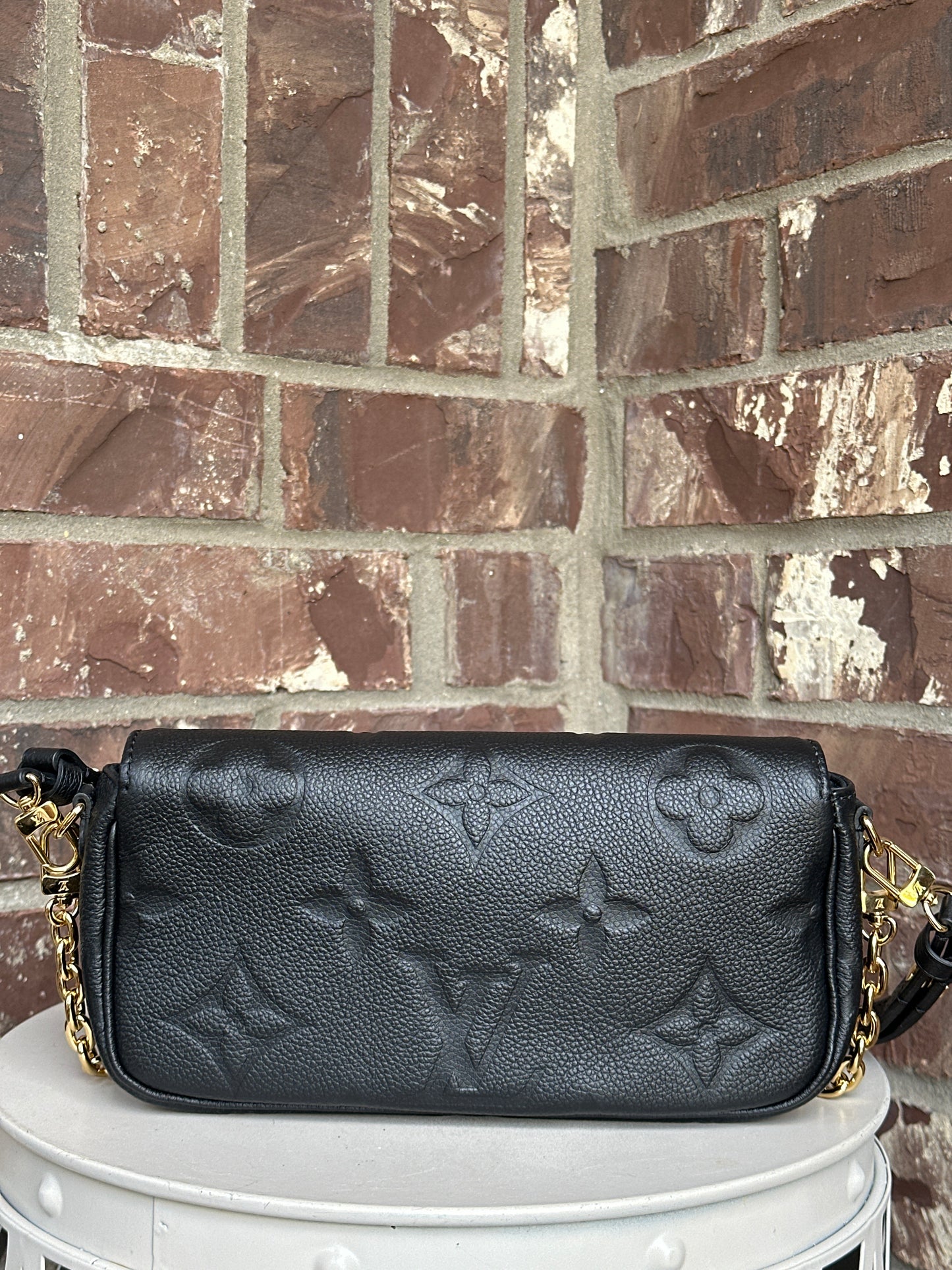 Louis Vuitton Ivy Wallet on Chain Monogram Empreinte Giant 93454