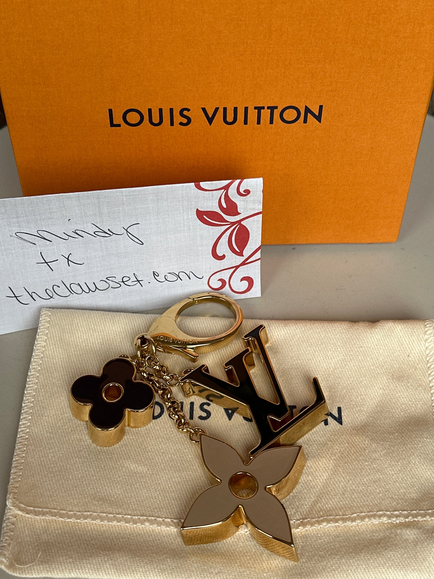 Louis Vuitton Fleur De Monogram Charm 54899