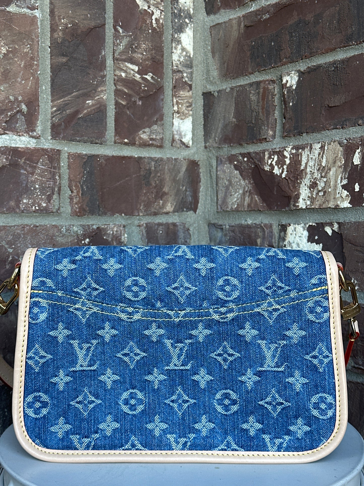 Louis Vuitton Diane NM Denim 57878