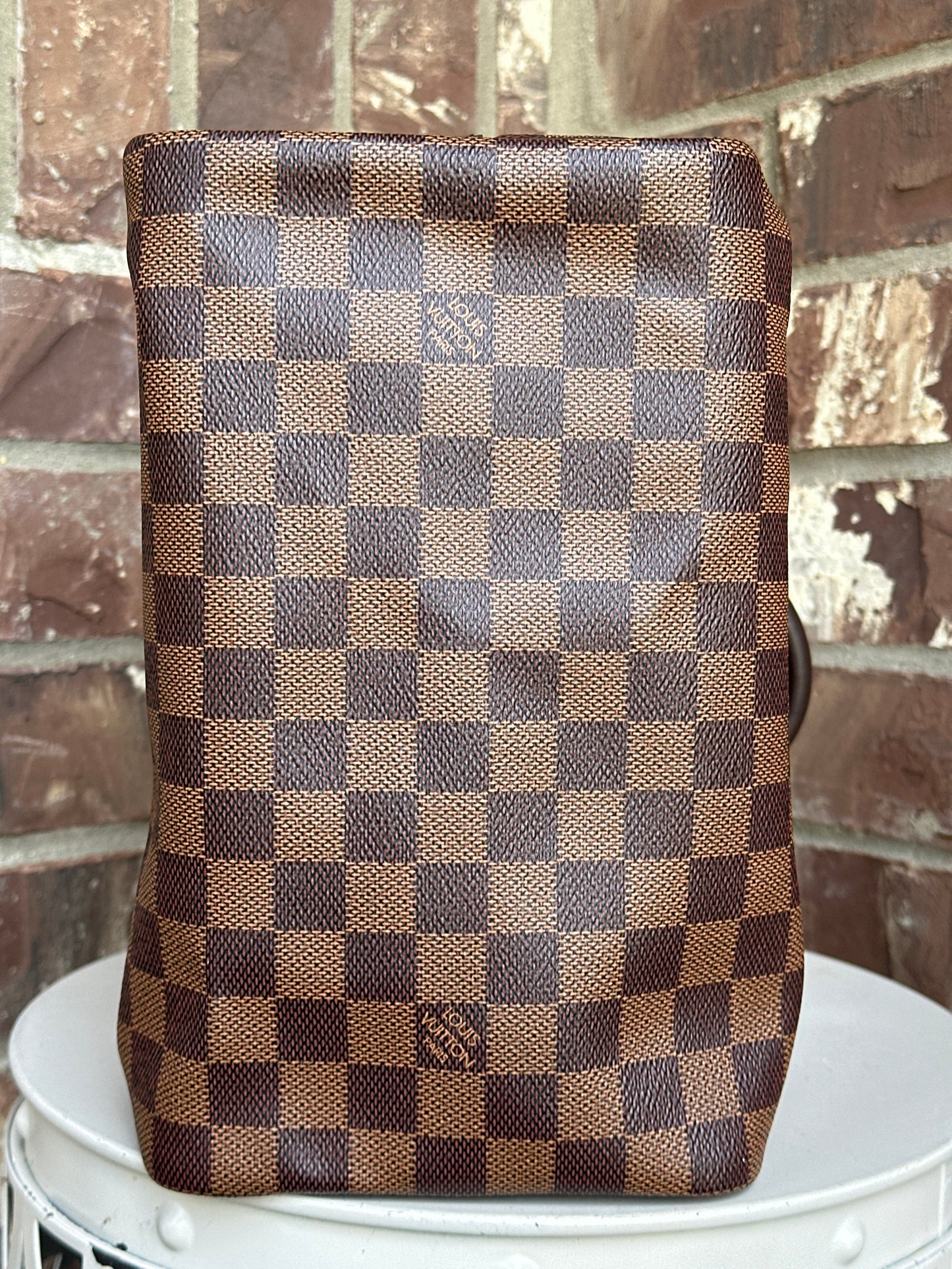 Louis Vuitton Speedy Bandouliere Bag Damier Ebene 25 76909
