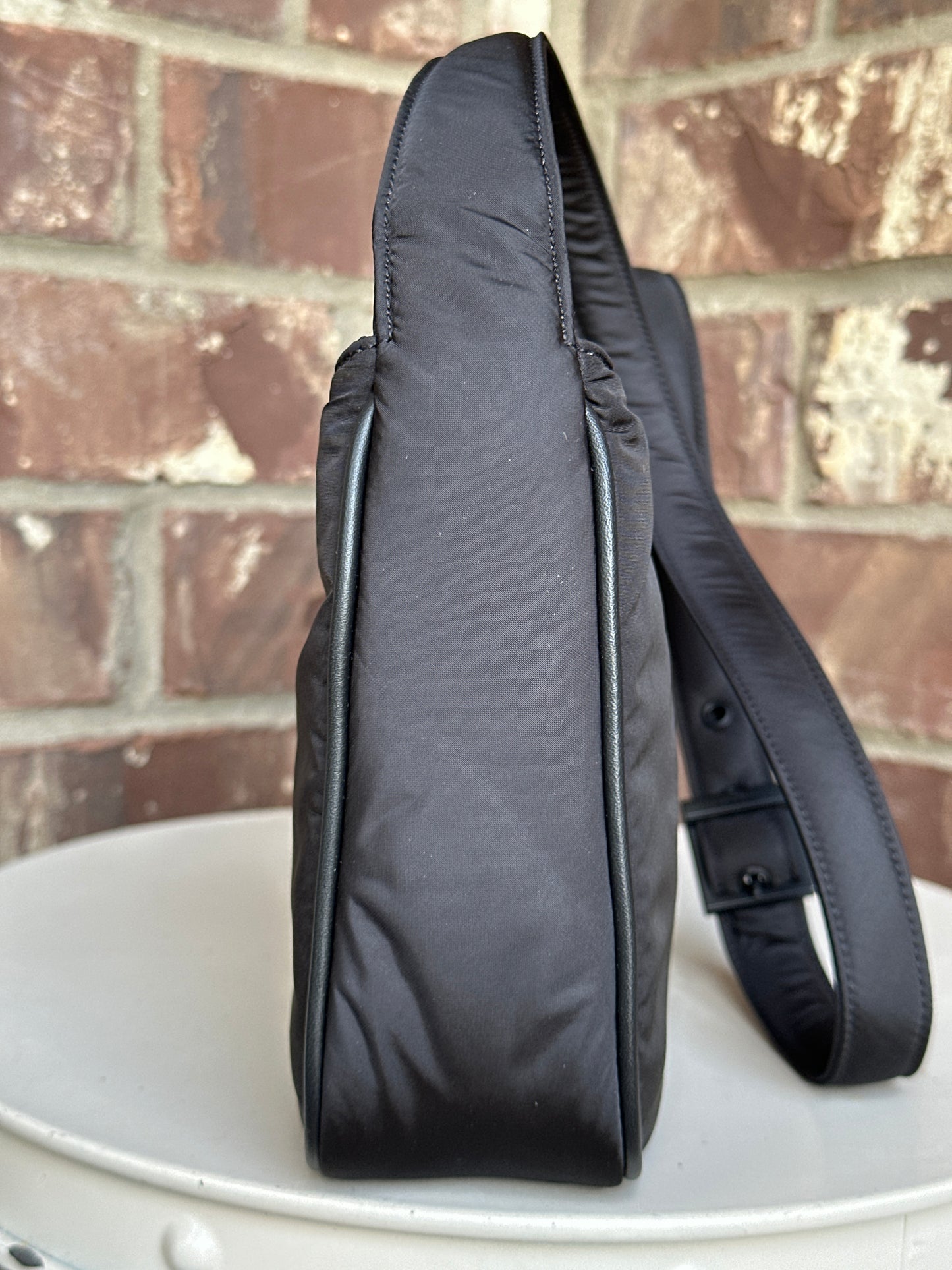 Saint Laurent Le 5 a 7 Hobo Nylon Small 32678