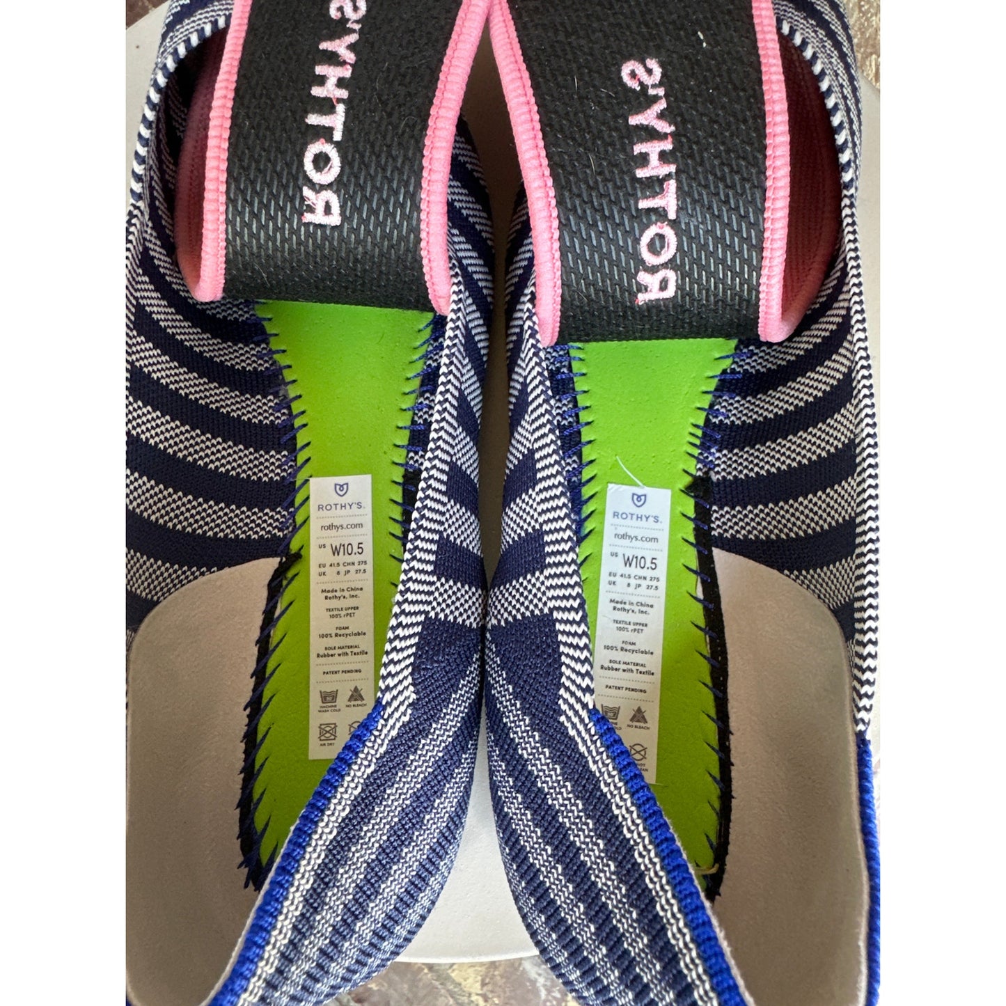 Rothy's The Point Rivera Size 10.5