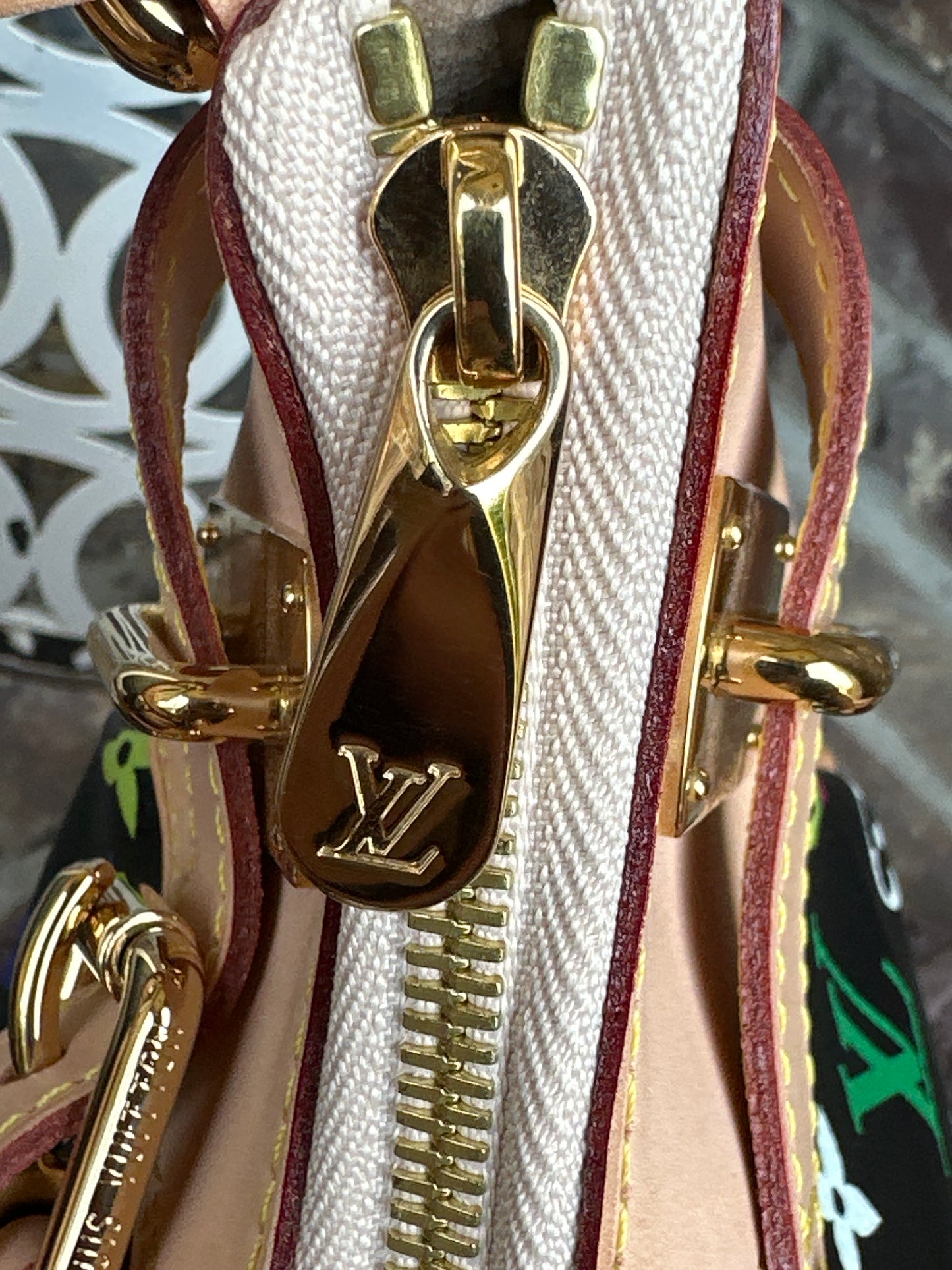 Louis Vuitton Greta Monogram Multicolor Black 61112