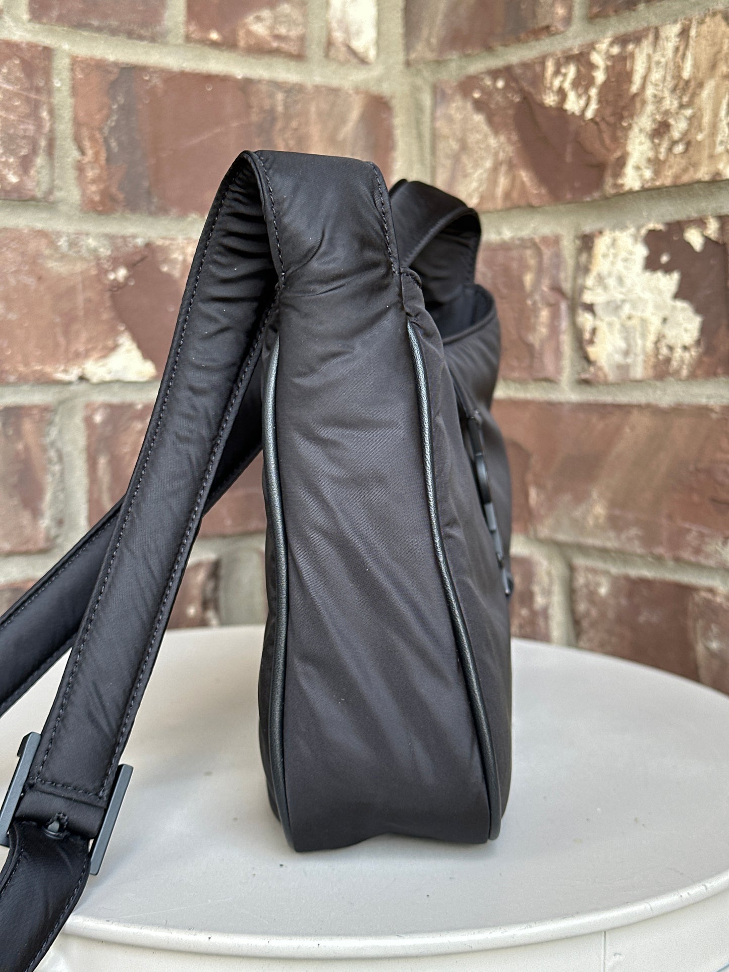 Saint Laurent Le 5 a 7 Hobo Nylon Small 32678