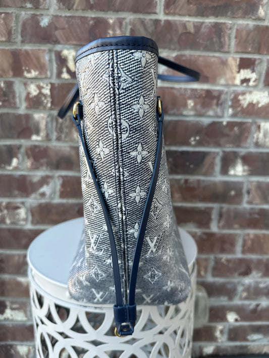 Louis Vuitton Monoglam Neverfull MM w/Pouch (24G)