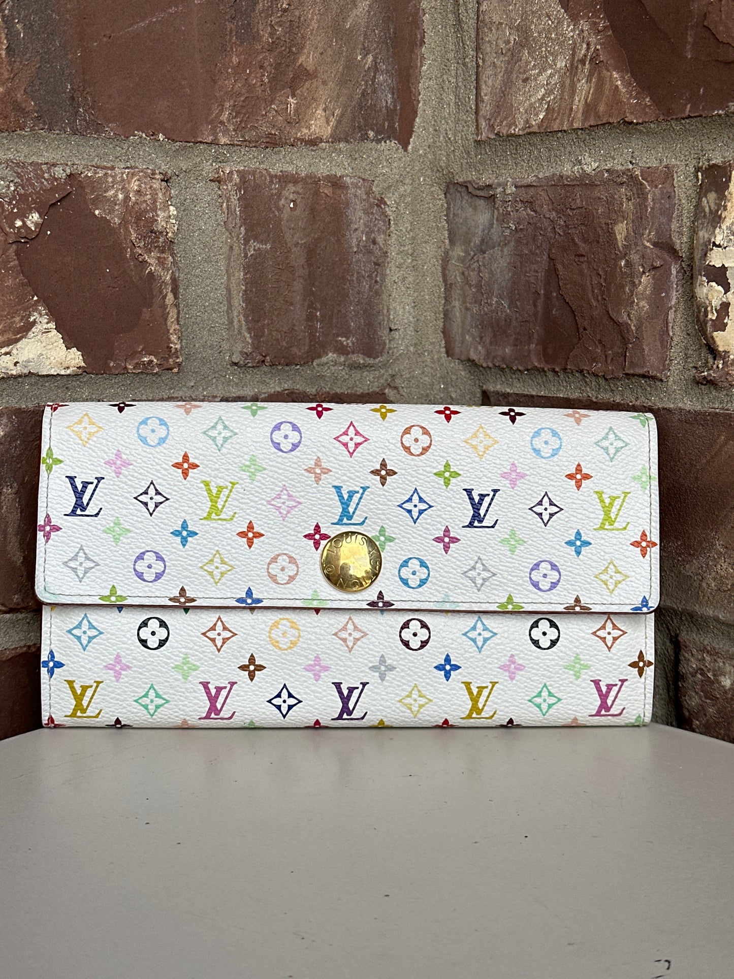 Louis Vuitton Multicolor Sarah Wallet 87234