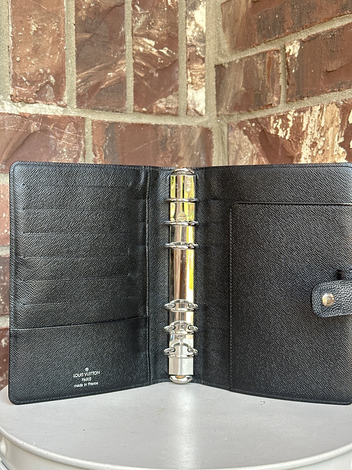 Louis Vuitton Agenda MM Damier Graphite Canvas 93458