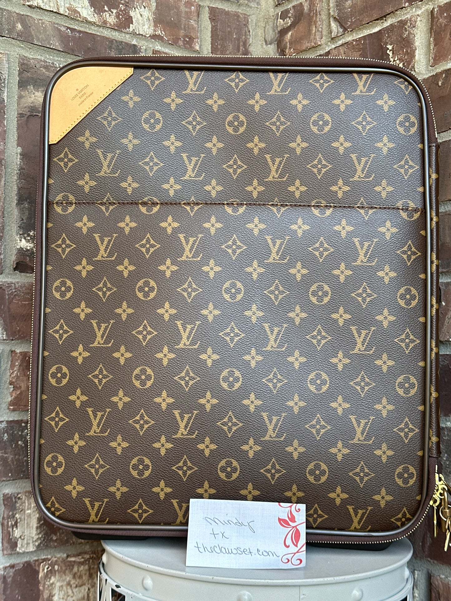 Louis Vuitton Pegase Luggage Monogram Canvas 45 54667
