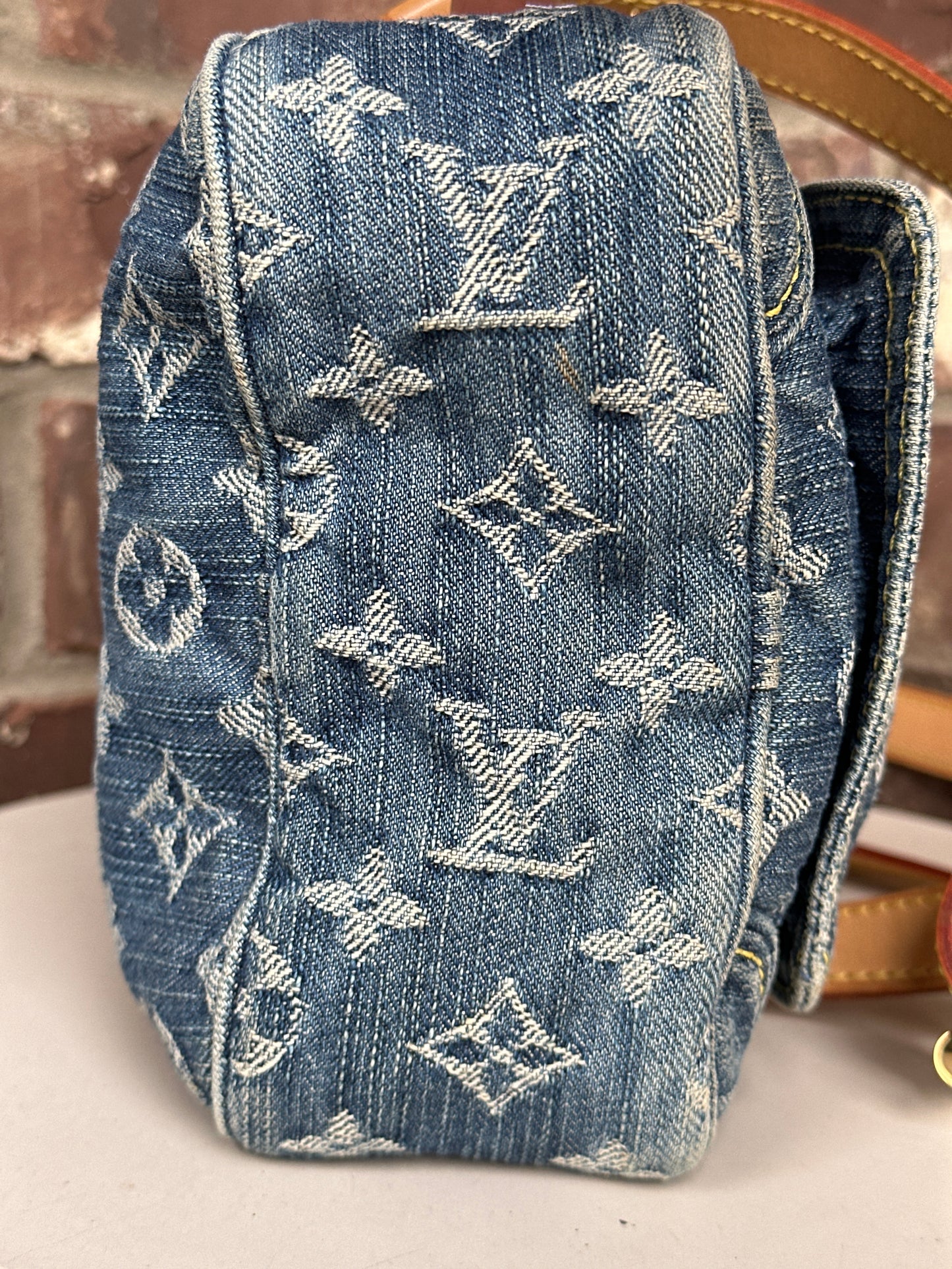 Louis Vuitton Camera Bag Monogram Denim 31179