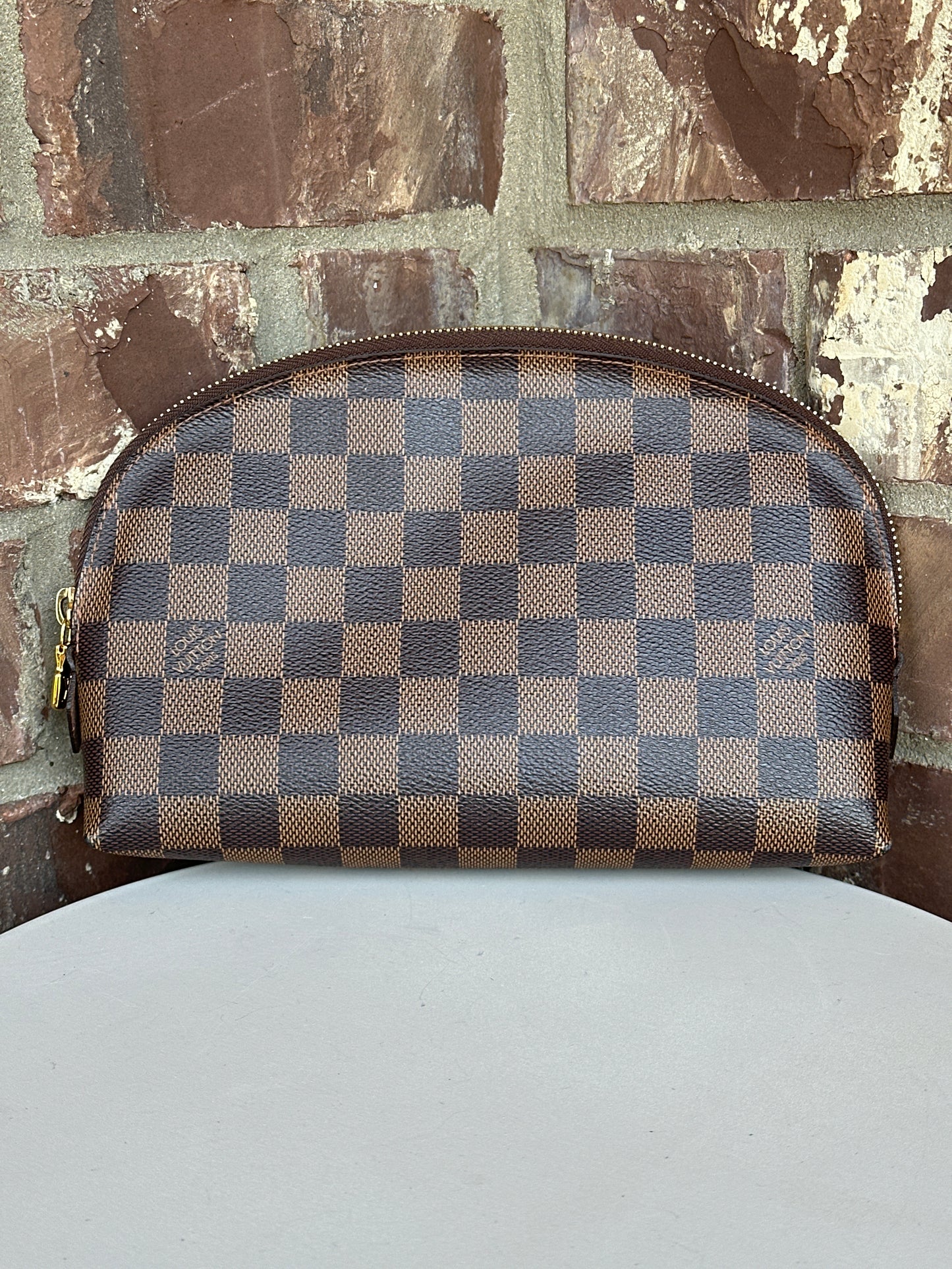 Louis Vuitton Cosmetic Pouch Monogram Canvas Ebene GM 59982