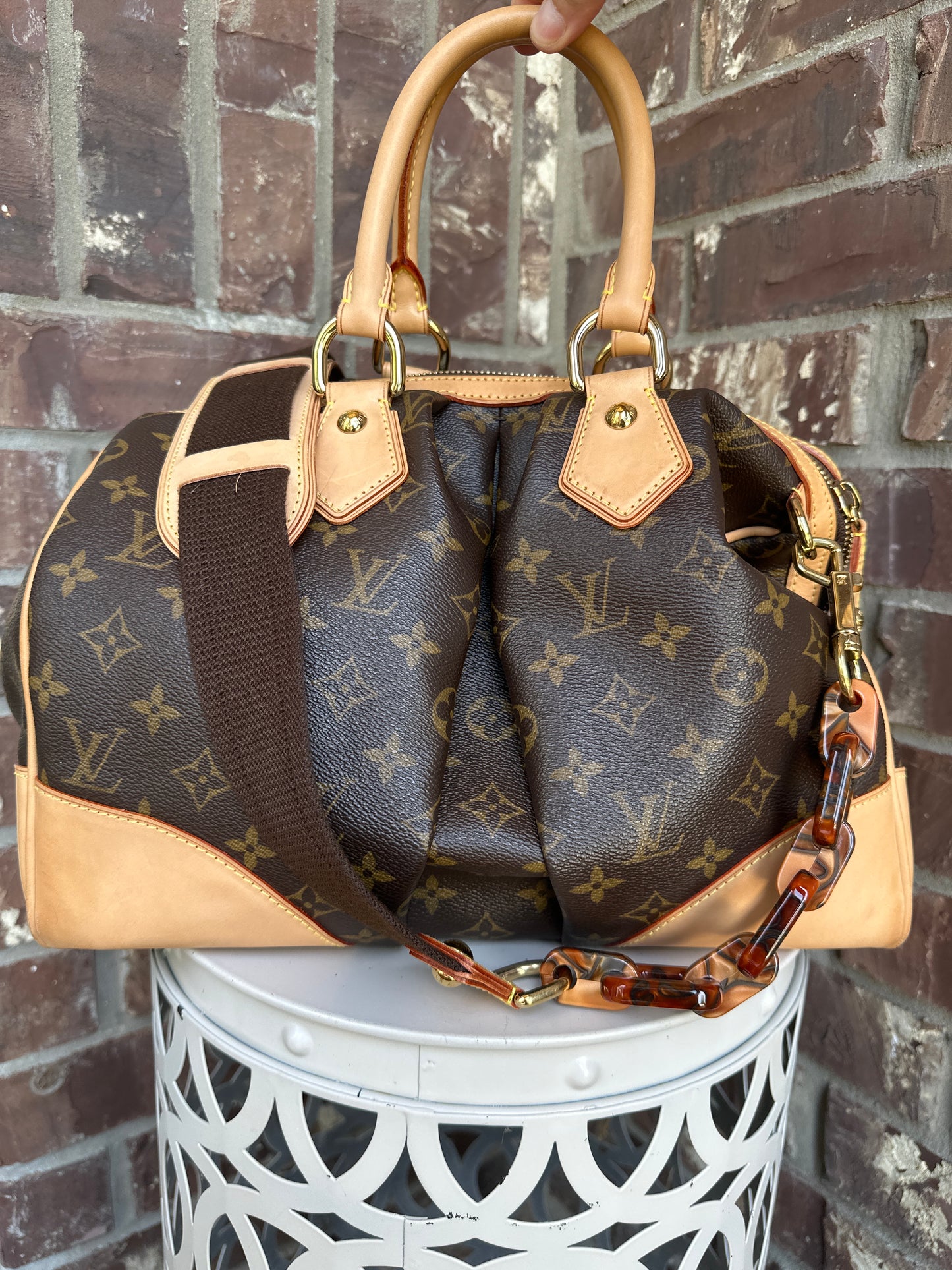 Louis Vuitton Stephen Handbag Monogram 711309053
