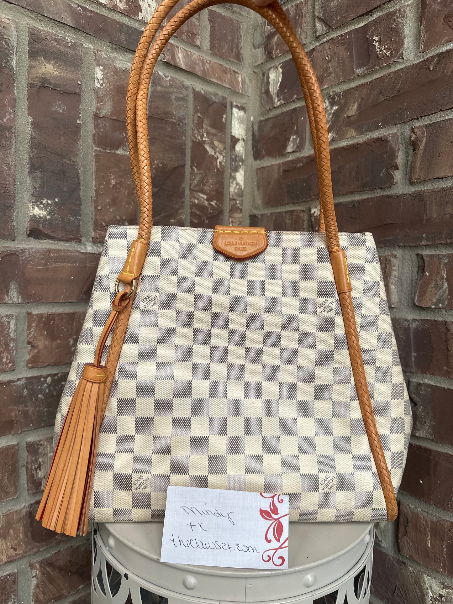 Louis Vuitton Propriano Handbag Damier 32224
