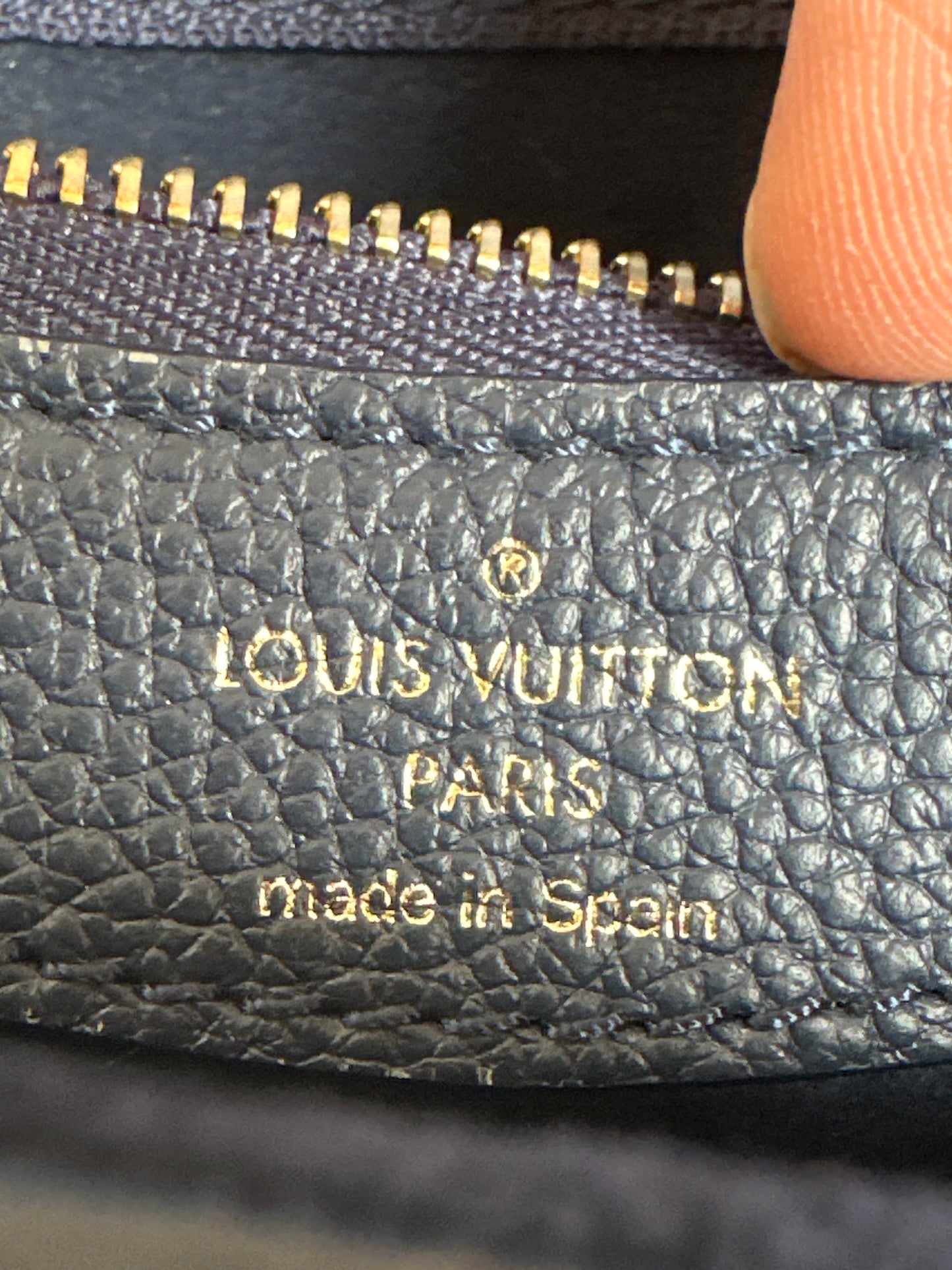 Louis Vuitton Diane NM Handbag Bicolor Monogram Empreinte Giant 31156