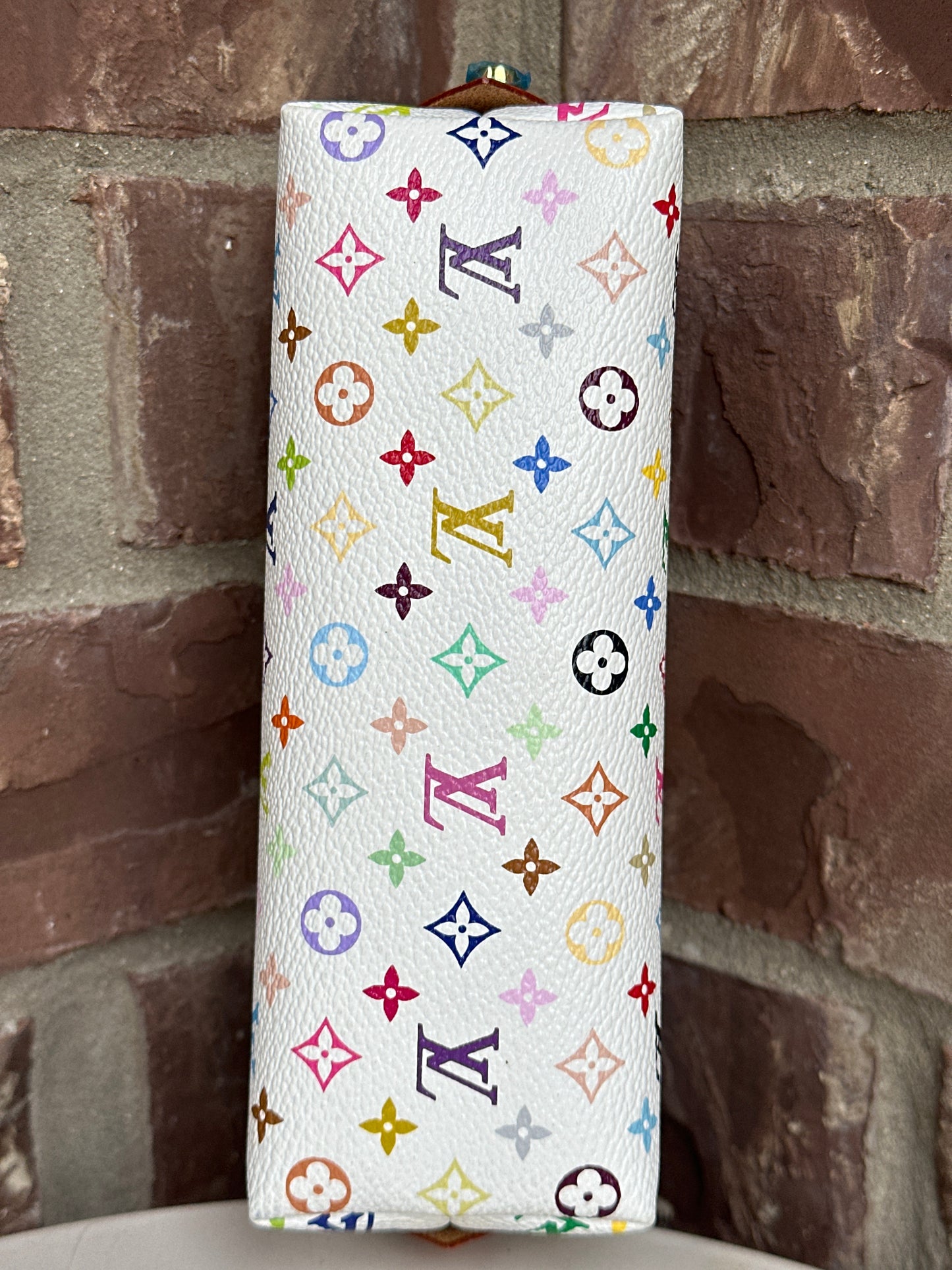 Louis Vuitton Monogram White Multicolor Cosmetic 56332