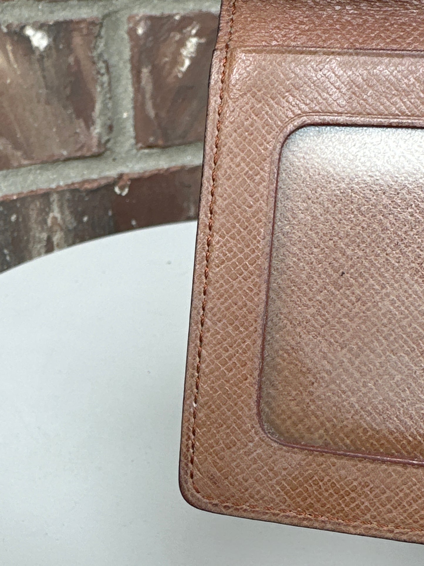 Louis Vuitton Monogram Porto 2 Cult Vertical Pass Case 95112