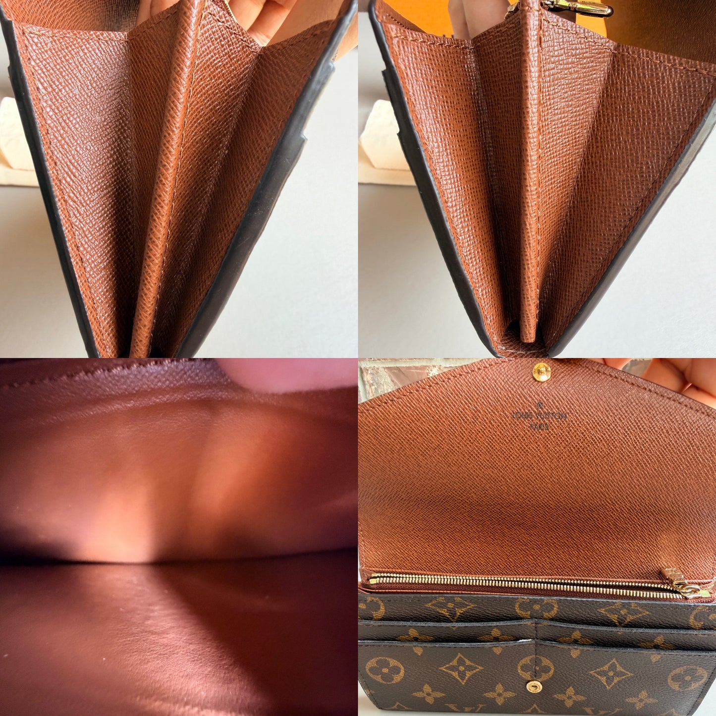 Louis Vuitton Monogram Sarah Wallet 93537