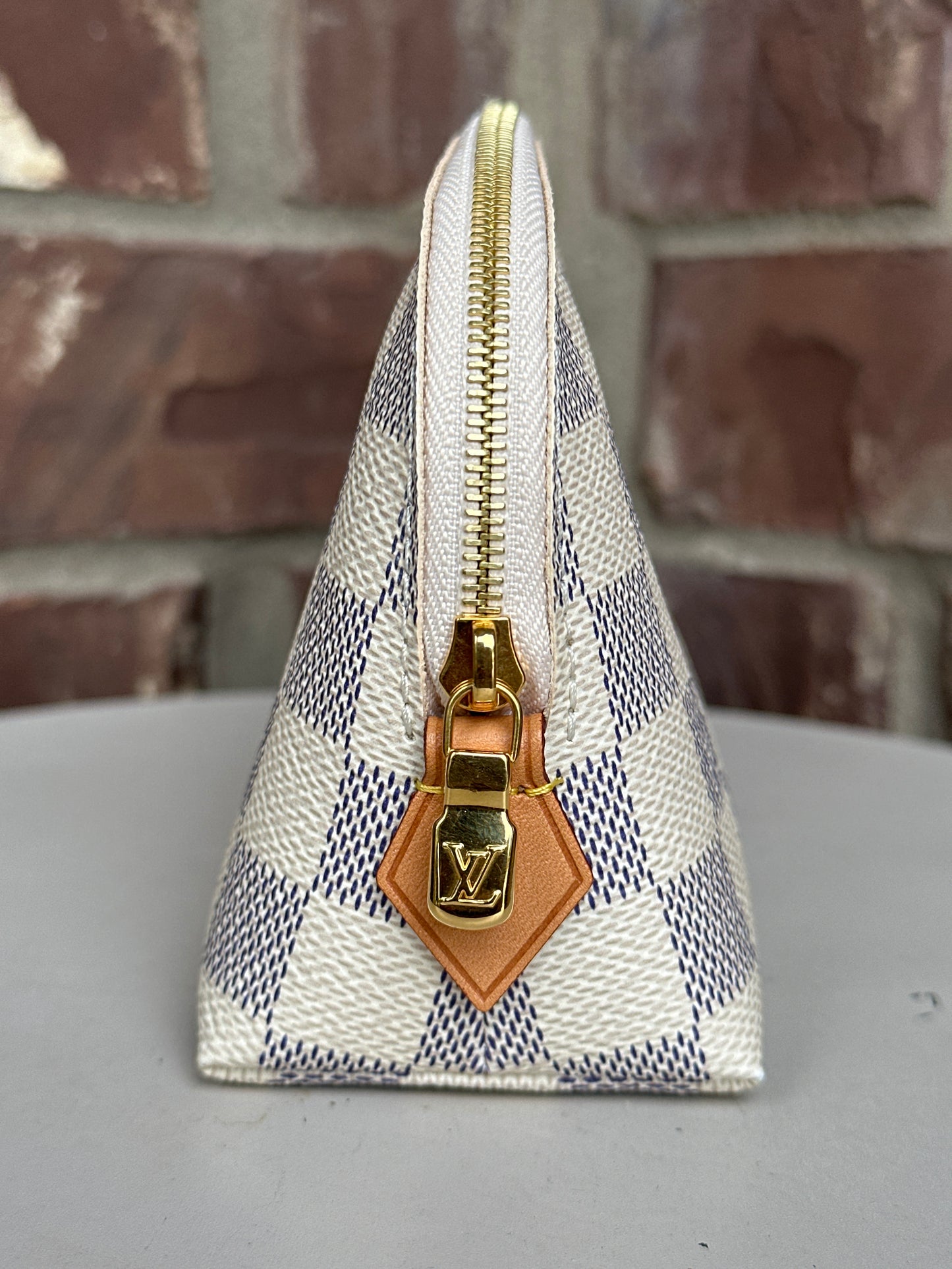Louis Vuitton Damier Azur Cosmetic Pouch 84532