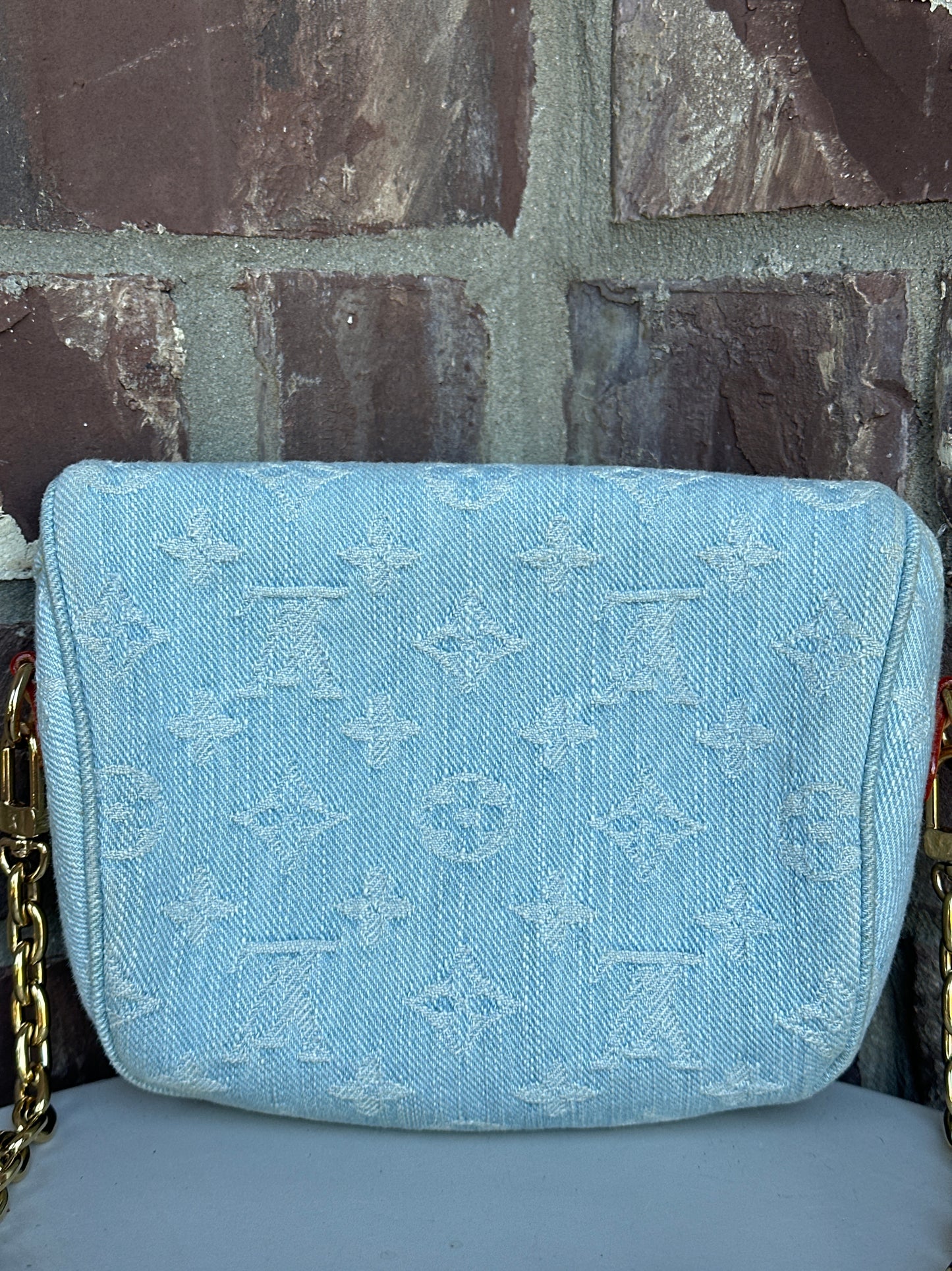 Louis Vuitton Bum Bag Monogram Denim Mini 45764