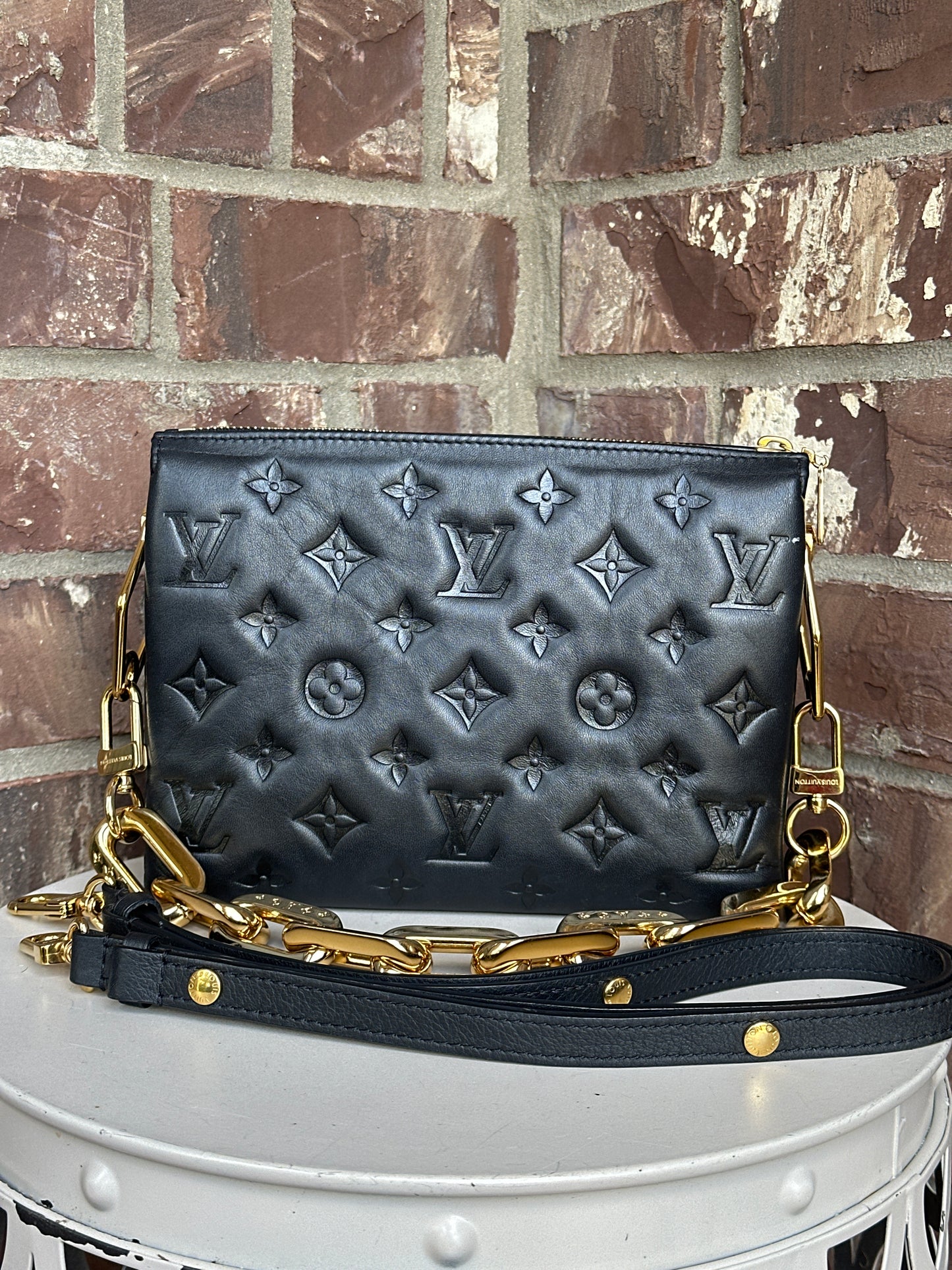 Louis Vuitton Coussin Monogram Lambskin BB 709356036