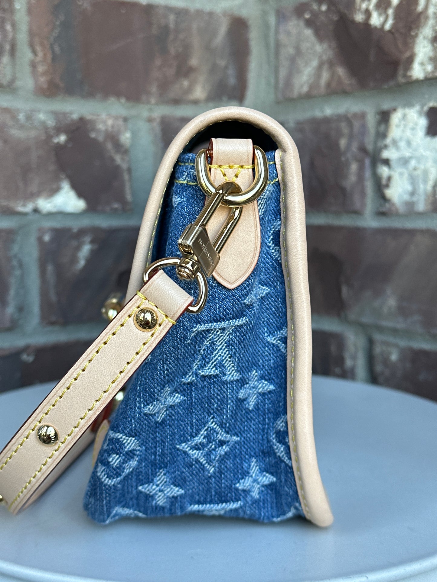 Louis Vuitton Diane NM Denim 57878