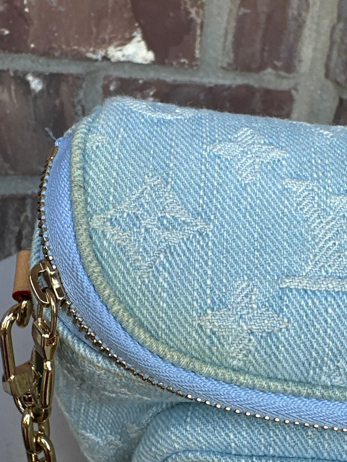 Louis Vuitton Bum Bag Monogram Denim Mini 45764