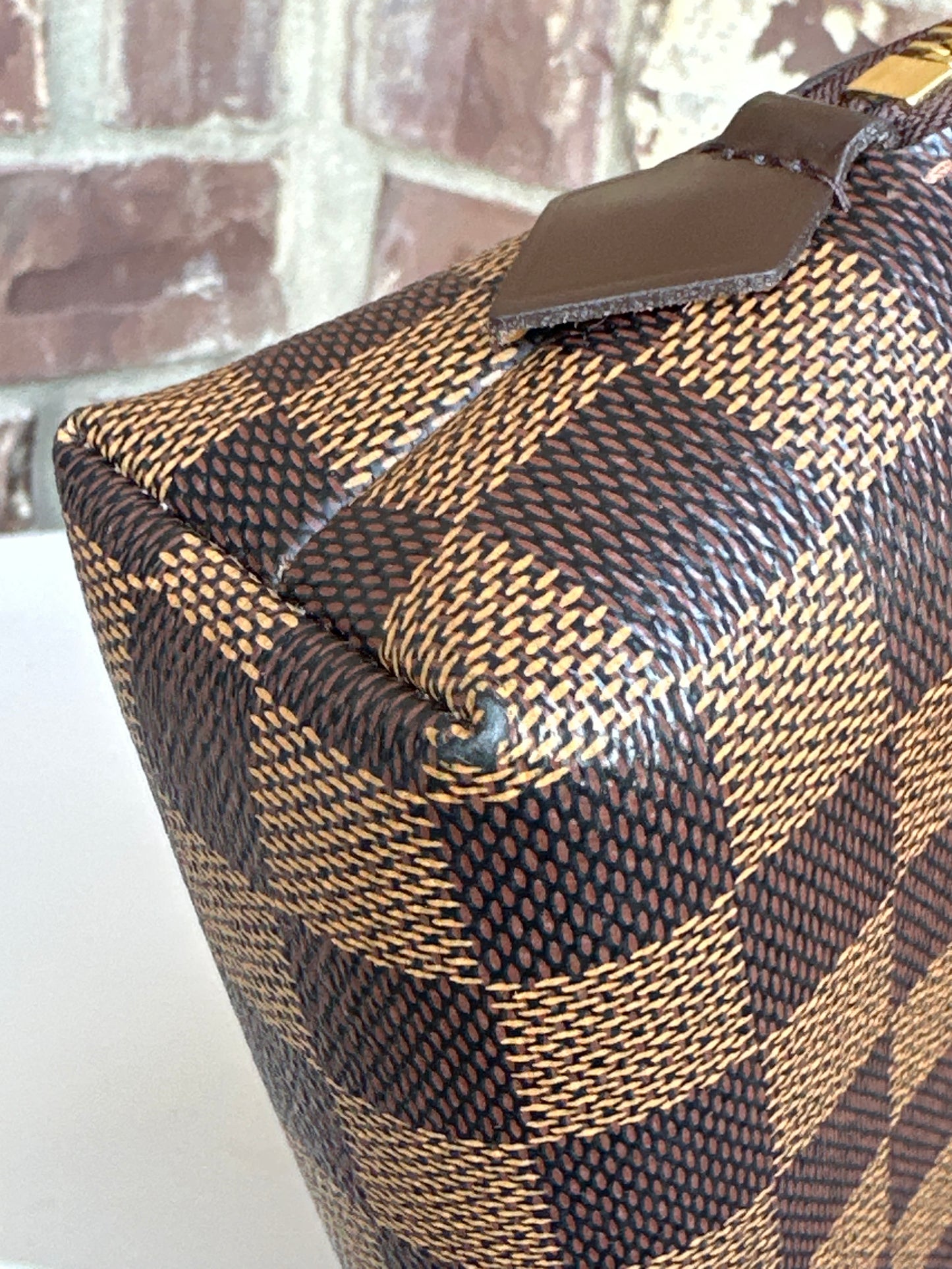 Louis Vuitton Cosmetic Pouch Monogram Canvas Ebene GM 59982