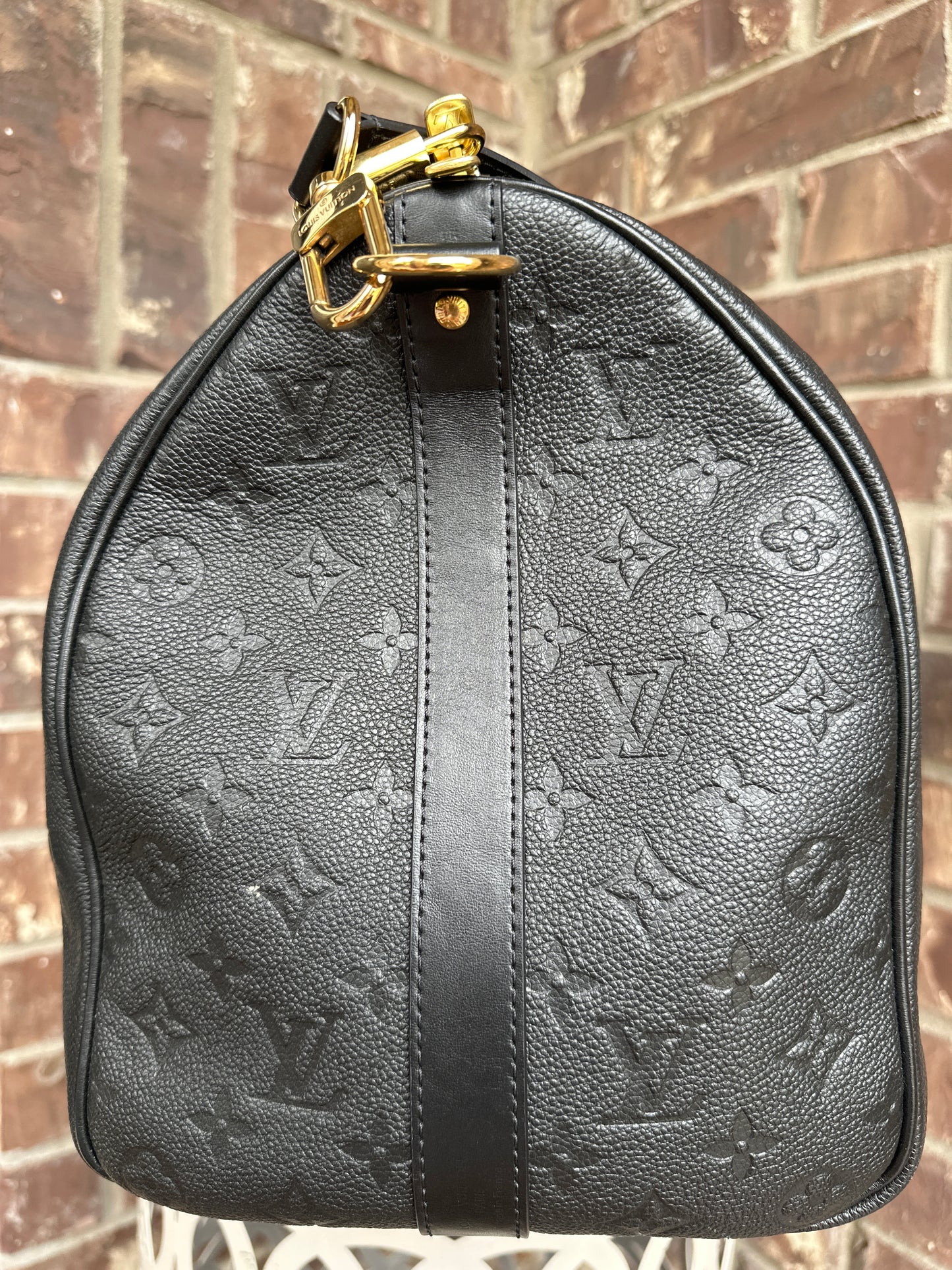Louis Vuitton Monogram Giant Empreinte Keepall 45 Bandoulière 41123