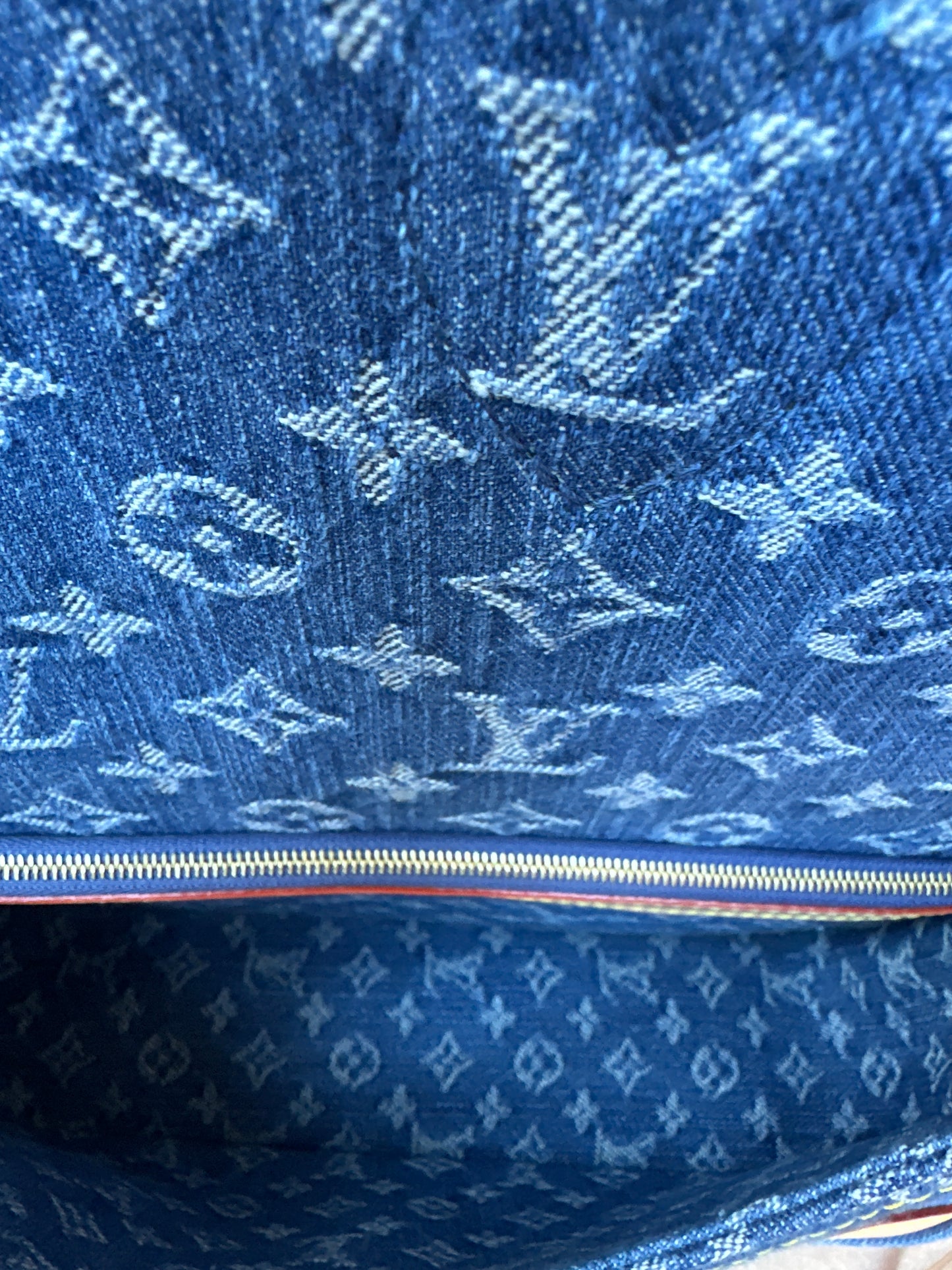 Louis Vuitton Diane NM Denim 57878